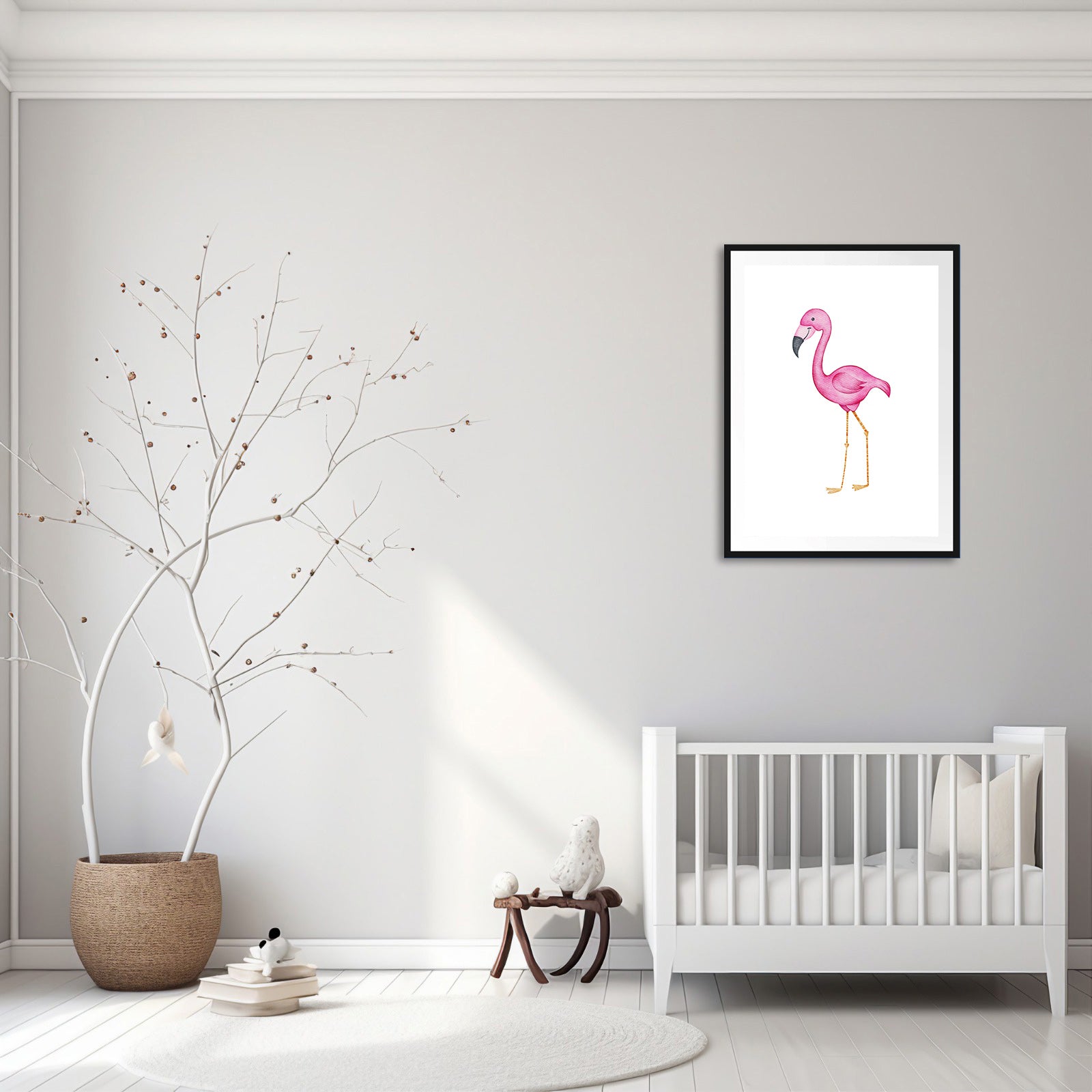 Eleganter Flamingo