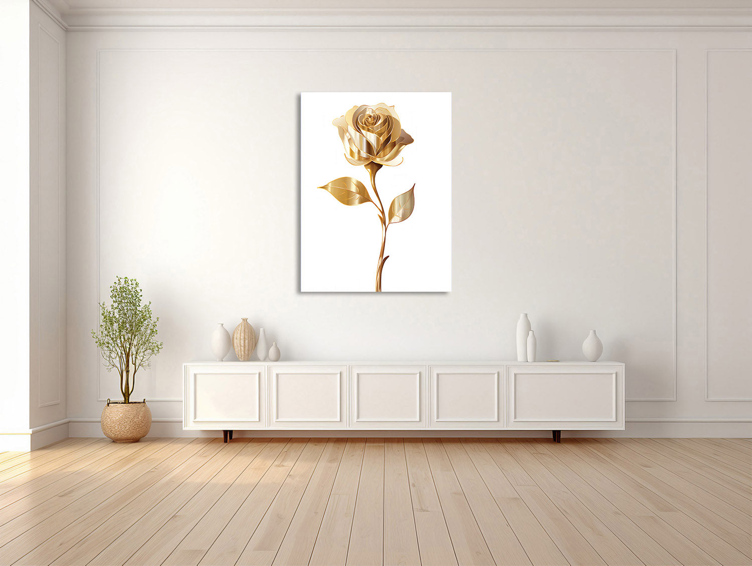 Goldene Ewigkeitsrose