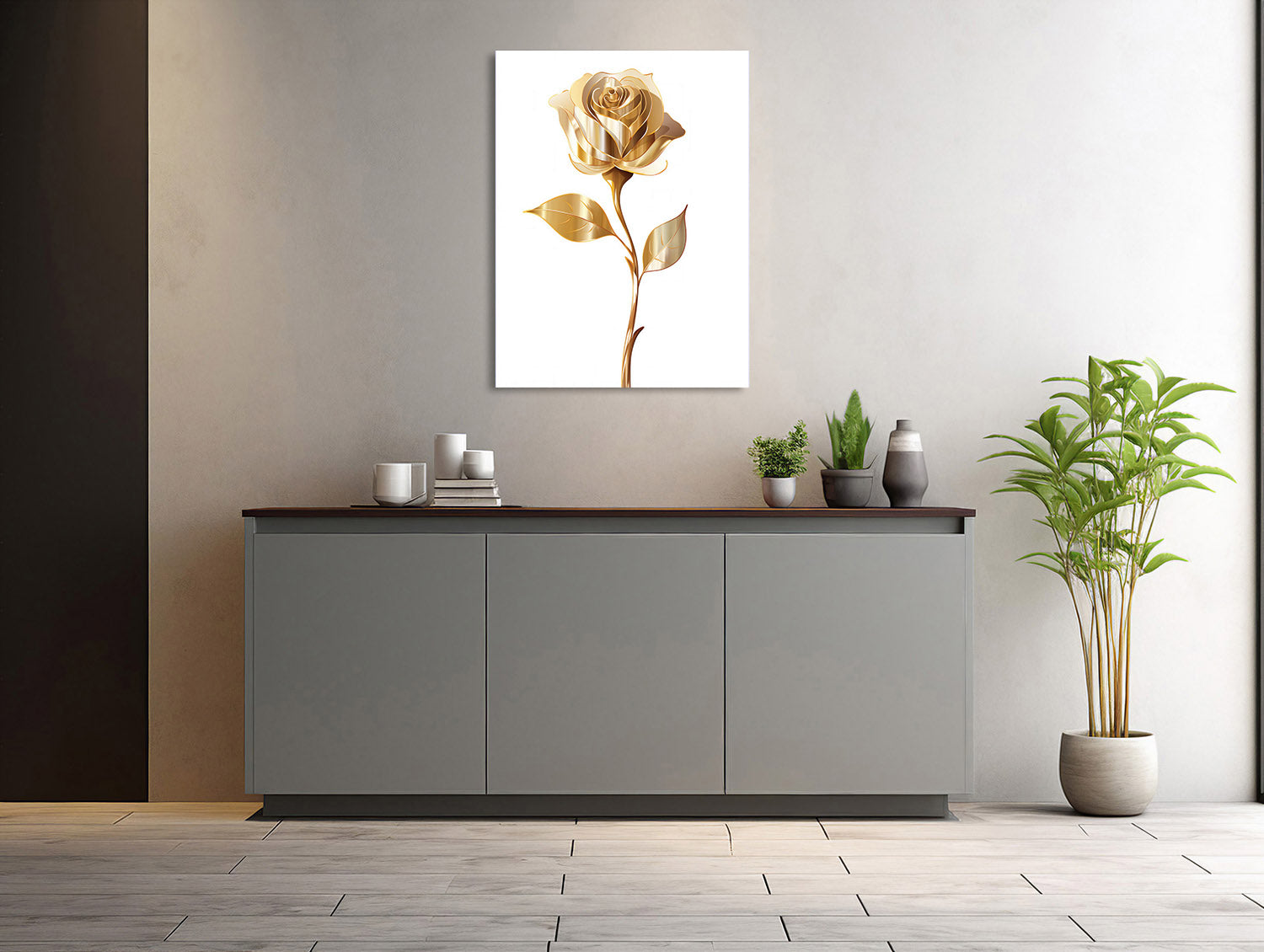 Goldene Ewigkeitsrose