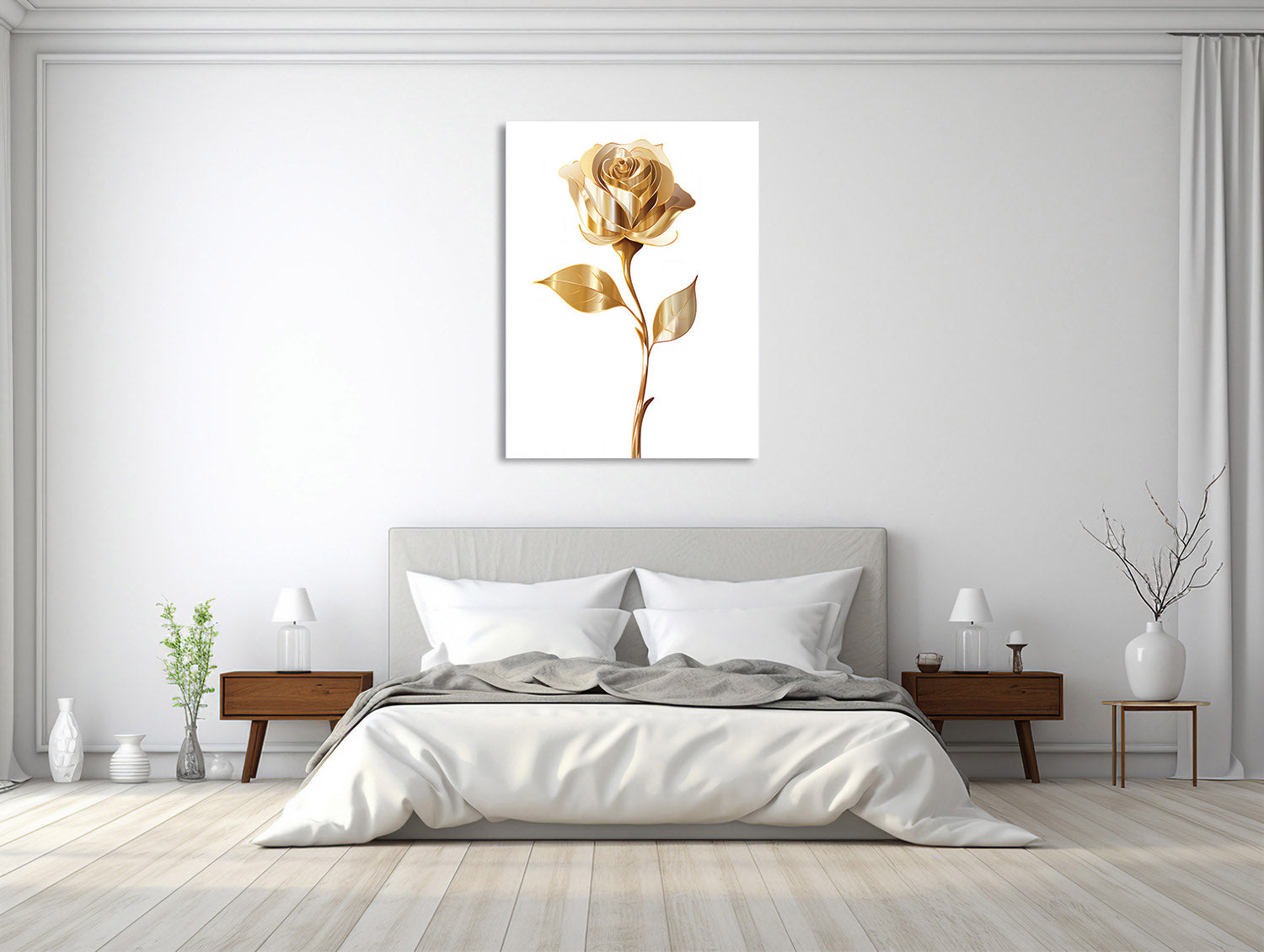 Goldene Ewigkeitsrose