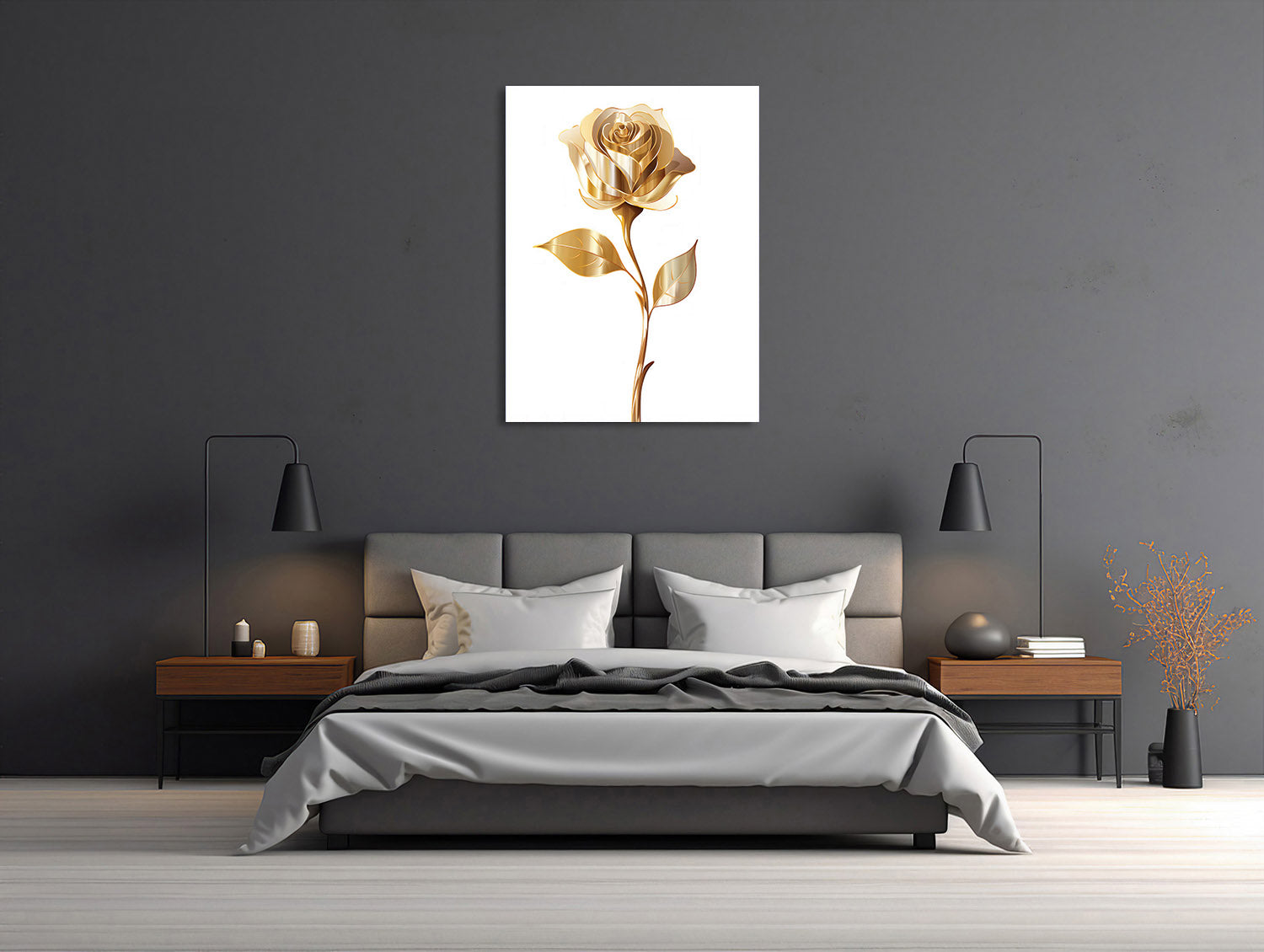 Goldene Ewigkeitsrose