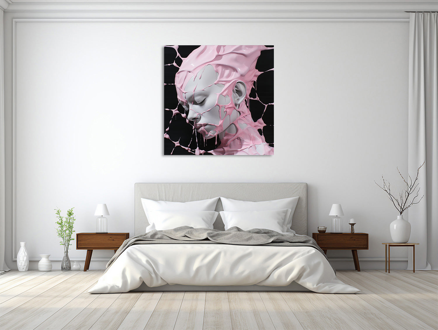 Flüssige Eleganz in Rosa