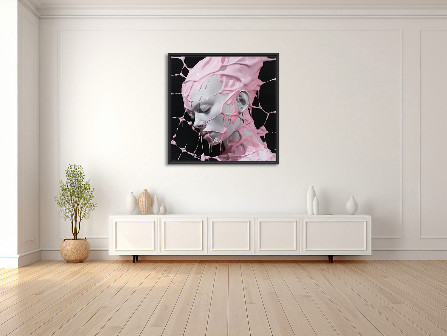 Flüssige Eleganz in Rosa