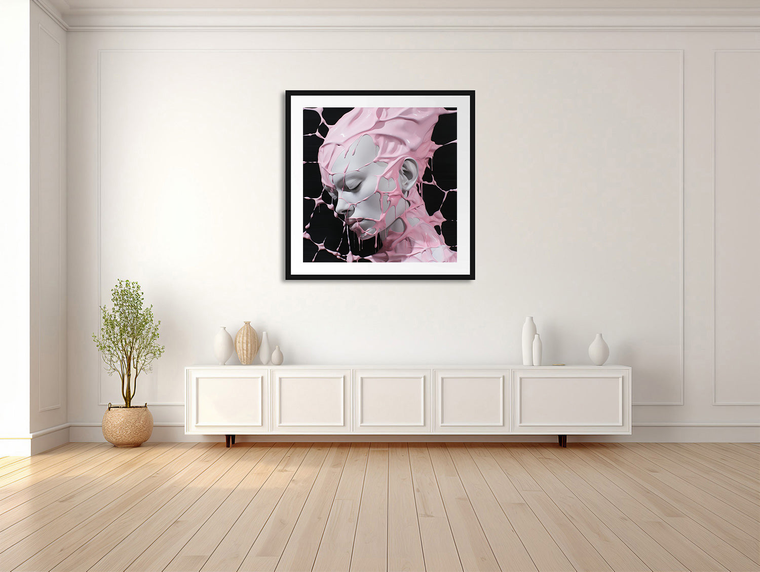 Flüssige Eleganz in Rosa