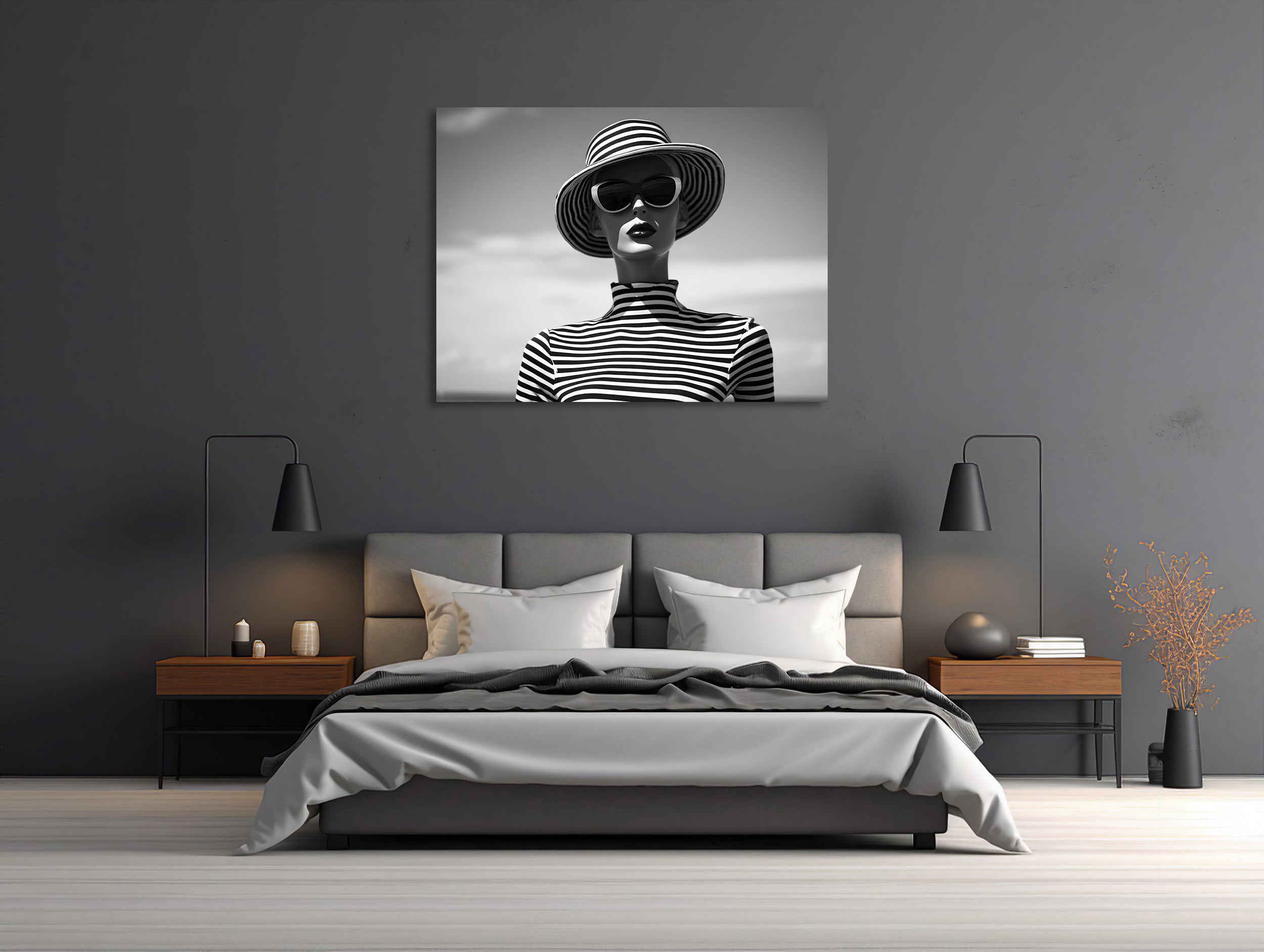 Elegante Monochrome Diva