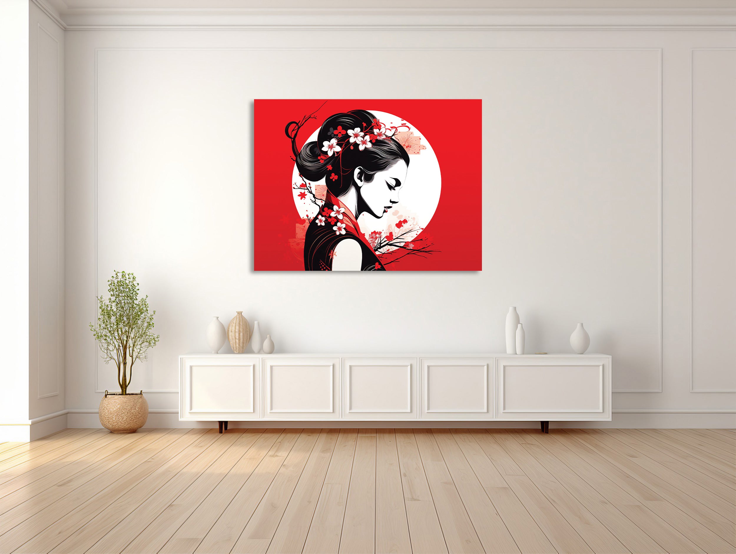 Geisha im Blütenrausch