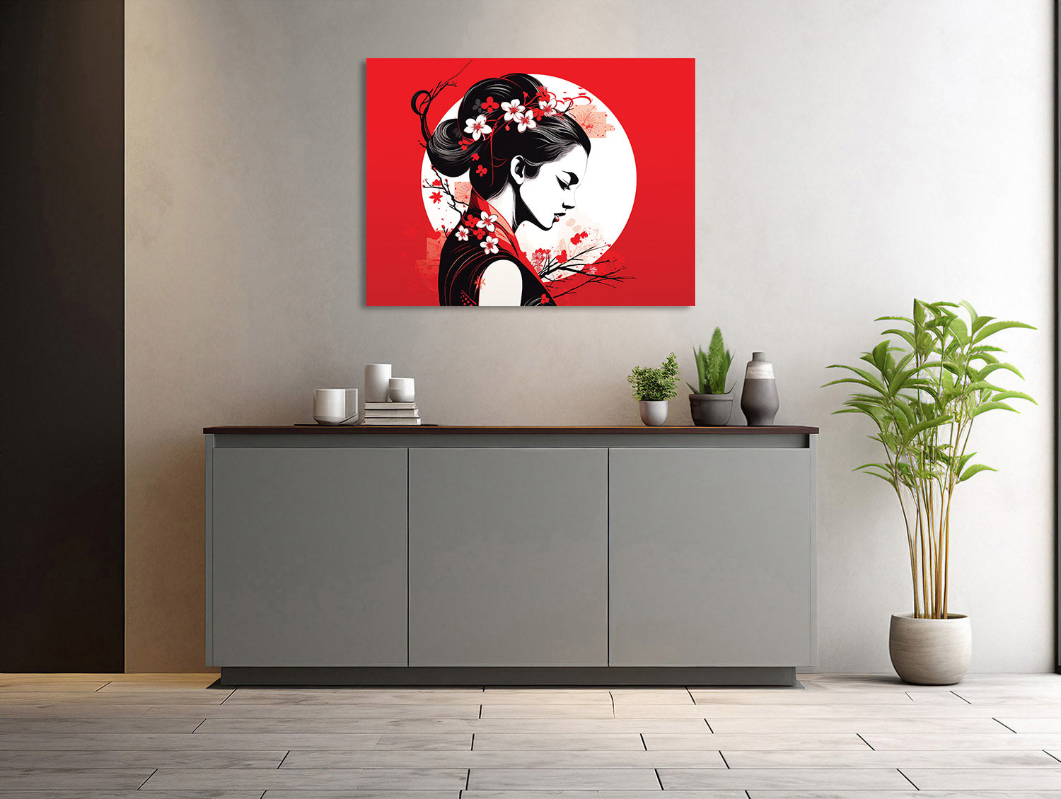 Geisha im Blütenrausch