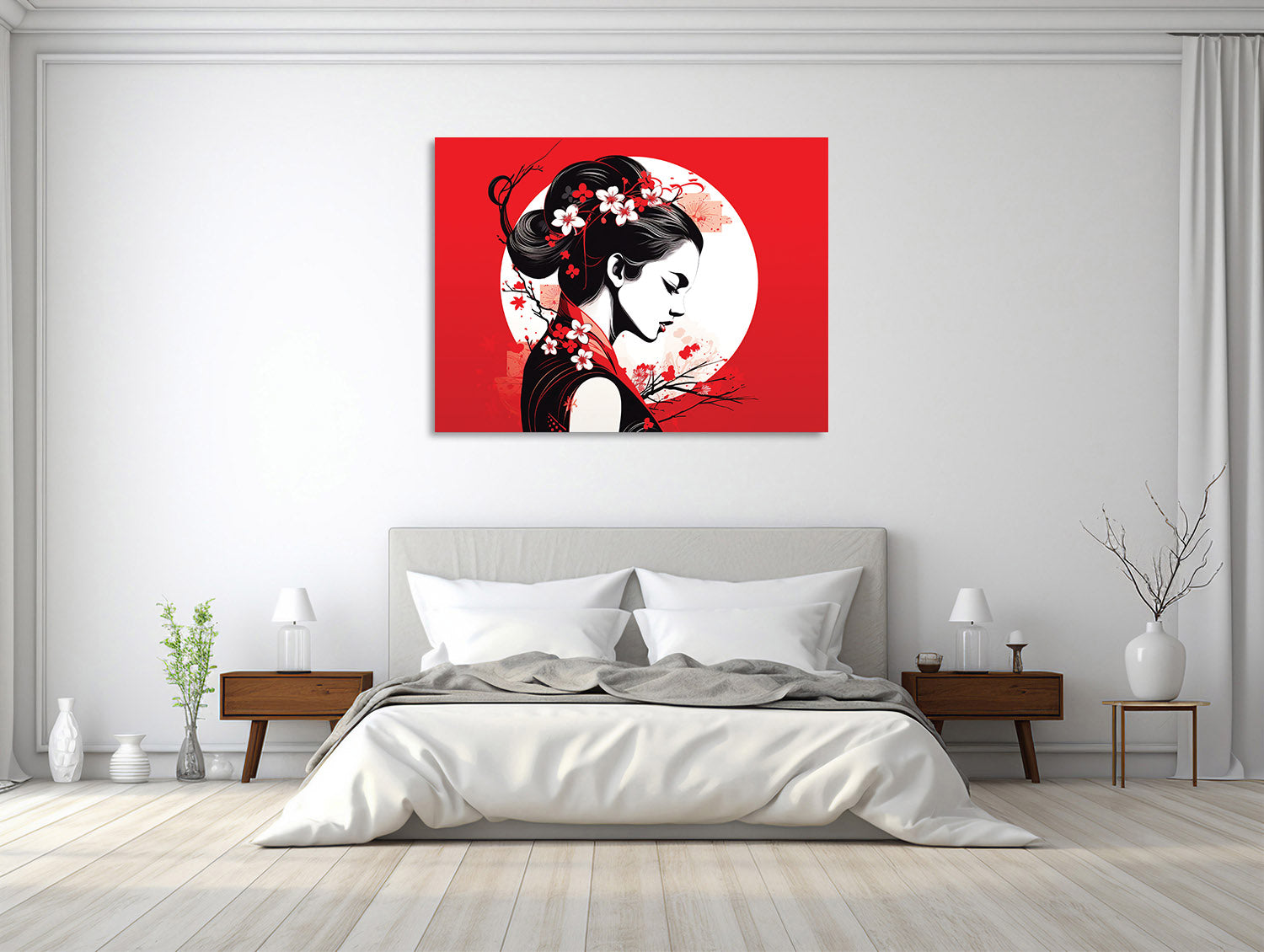 Geisha im Blütenrausch