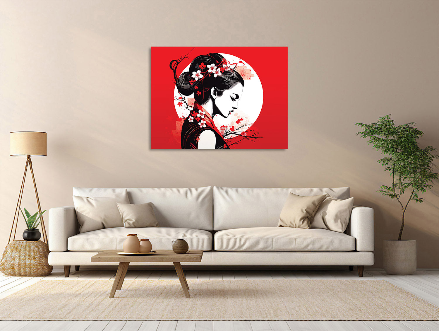 Geisha im Blütenrausch