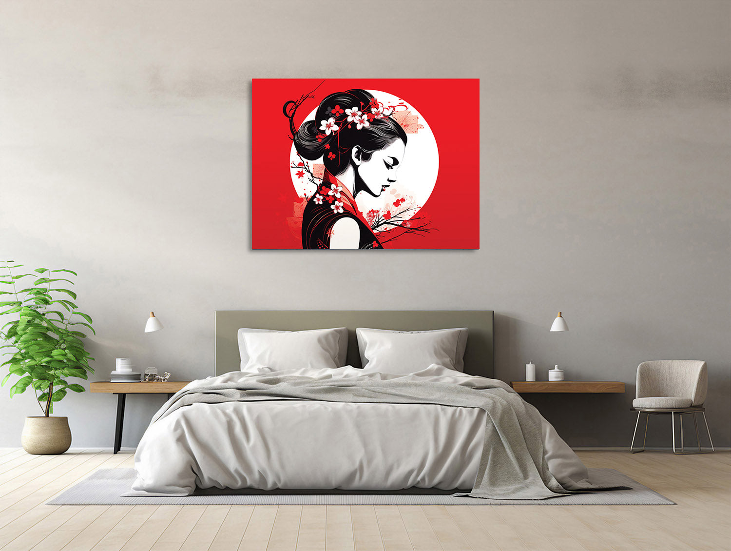 Geisha im Blütenrausch