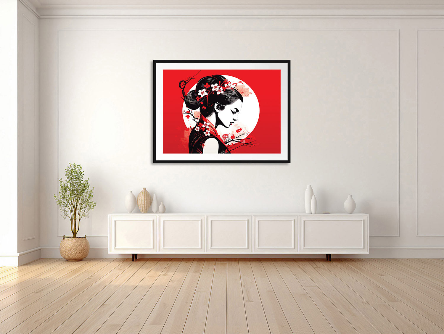 Geisha im Blütenrausch