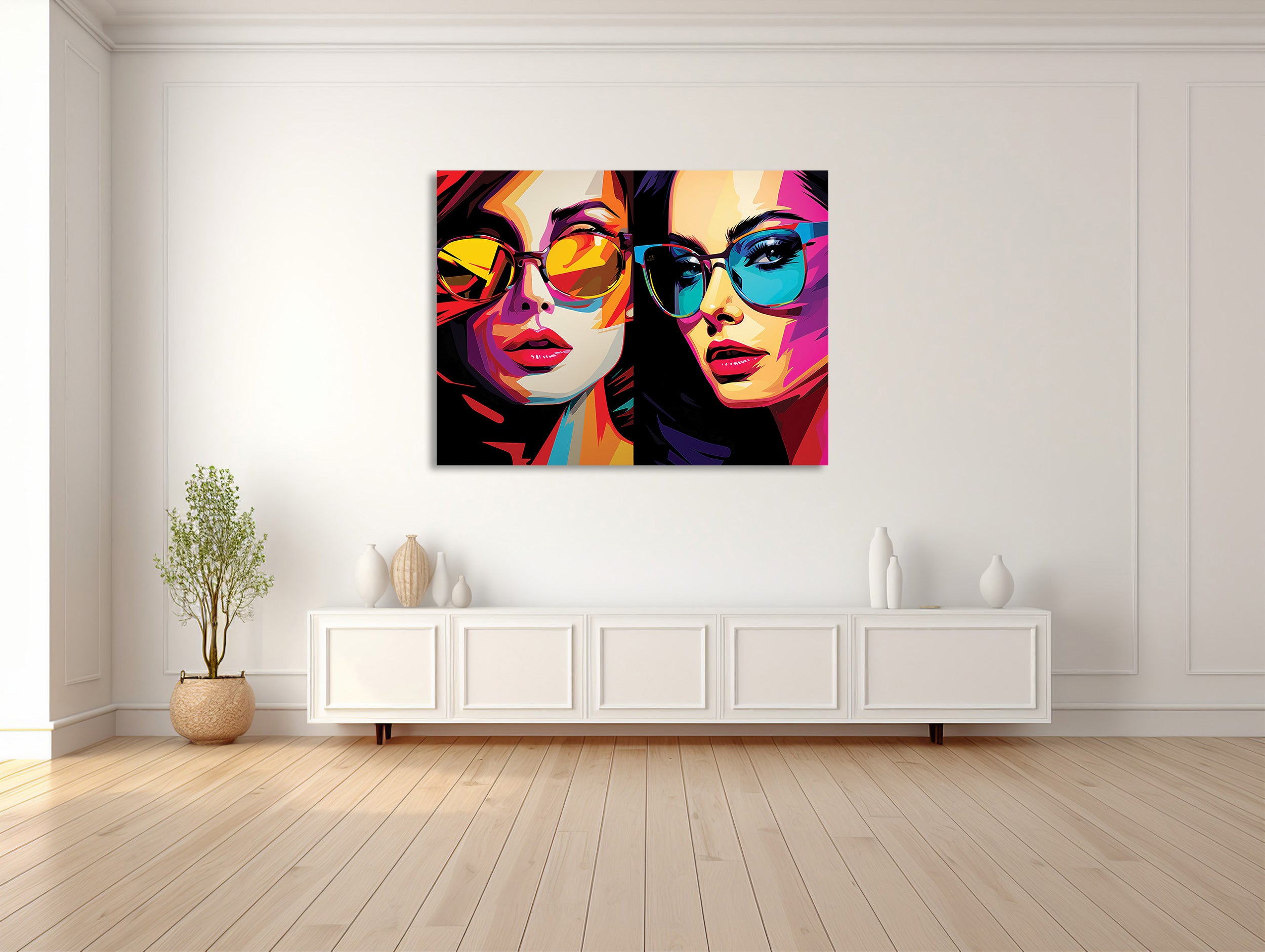 Pop-Art-Begegnung