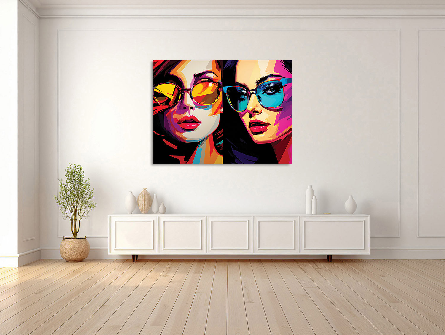 Pop-Art-Begegnung