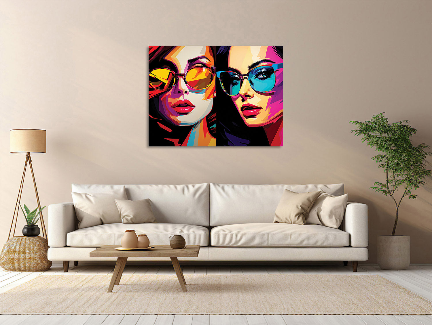 Pop-Art-Begegnung