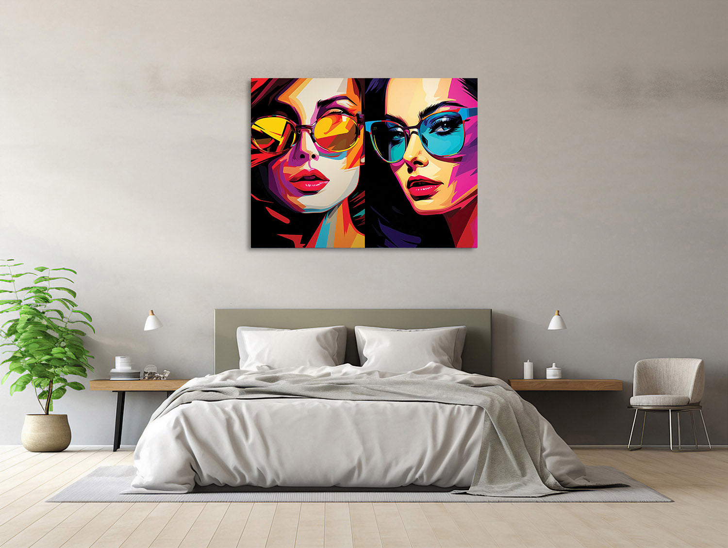 Pop-Art-Begegnung