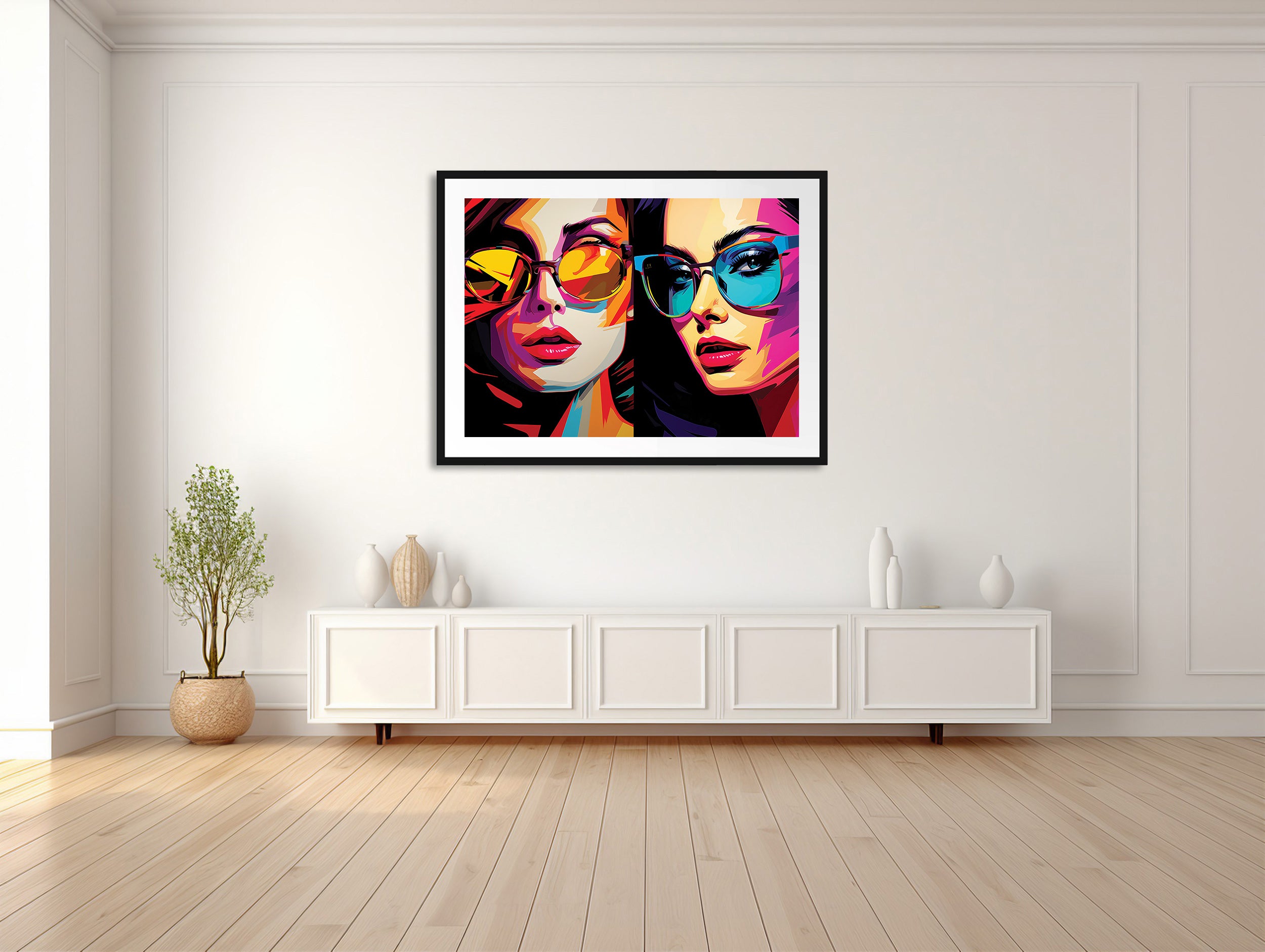 Pop-Art-Begegnung