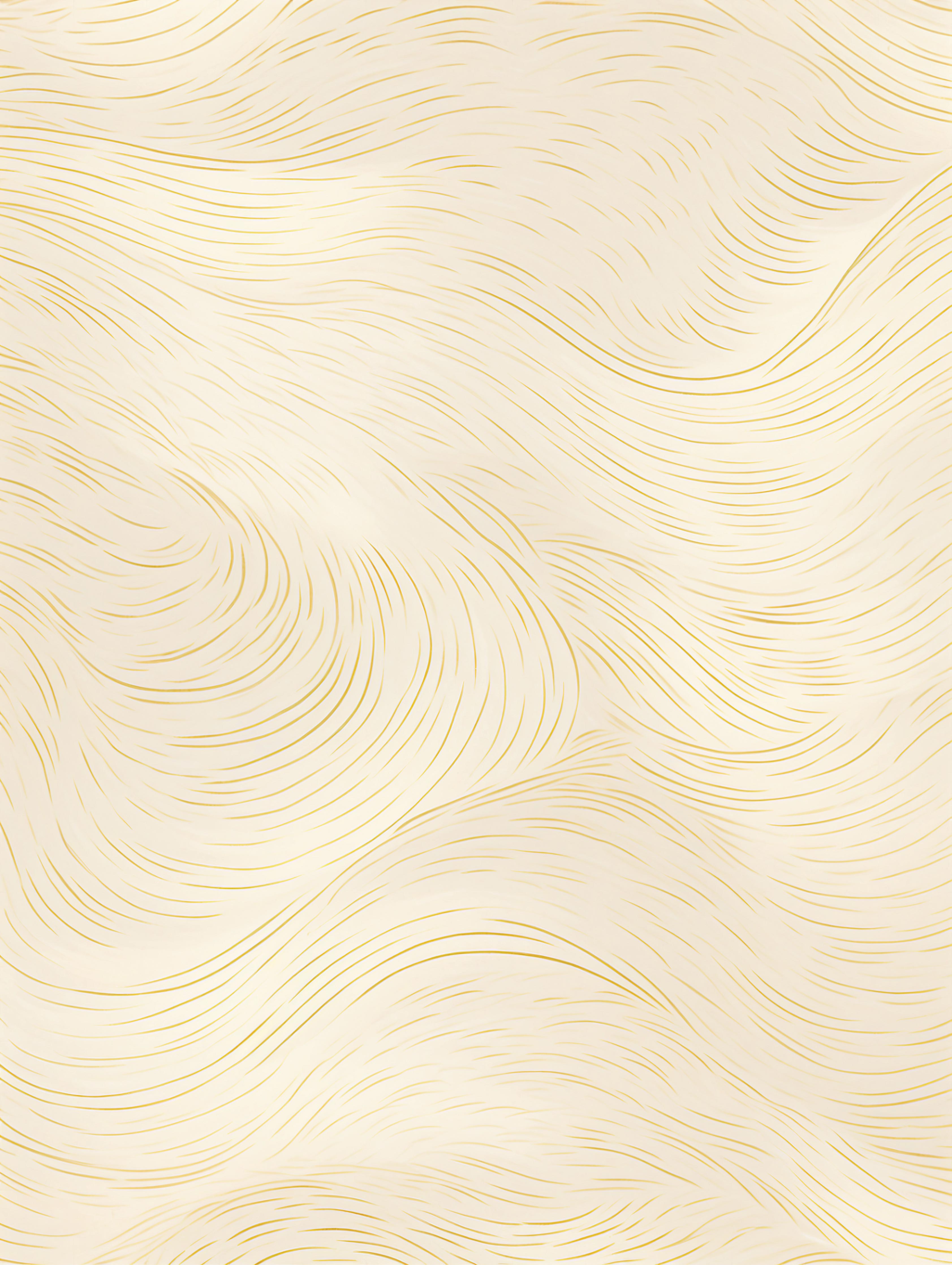 Beige Seidenwellen