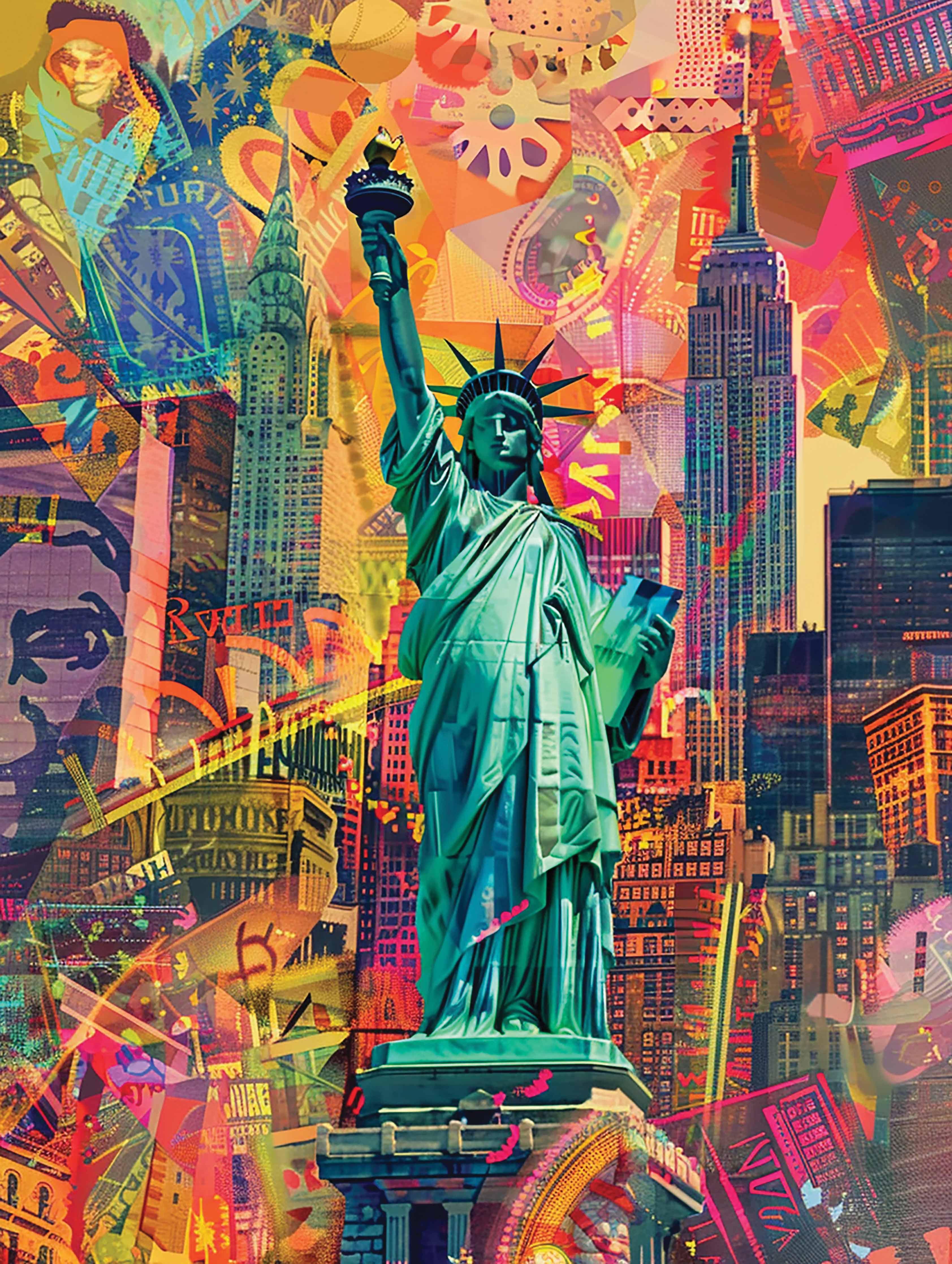 Farbexplosion in New York