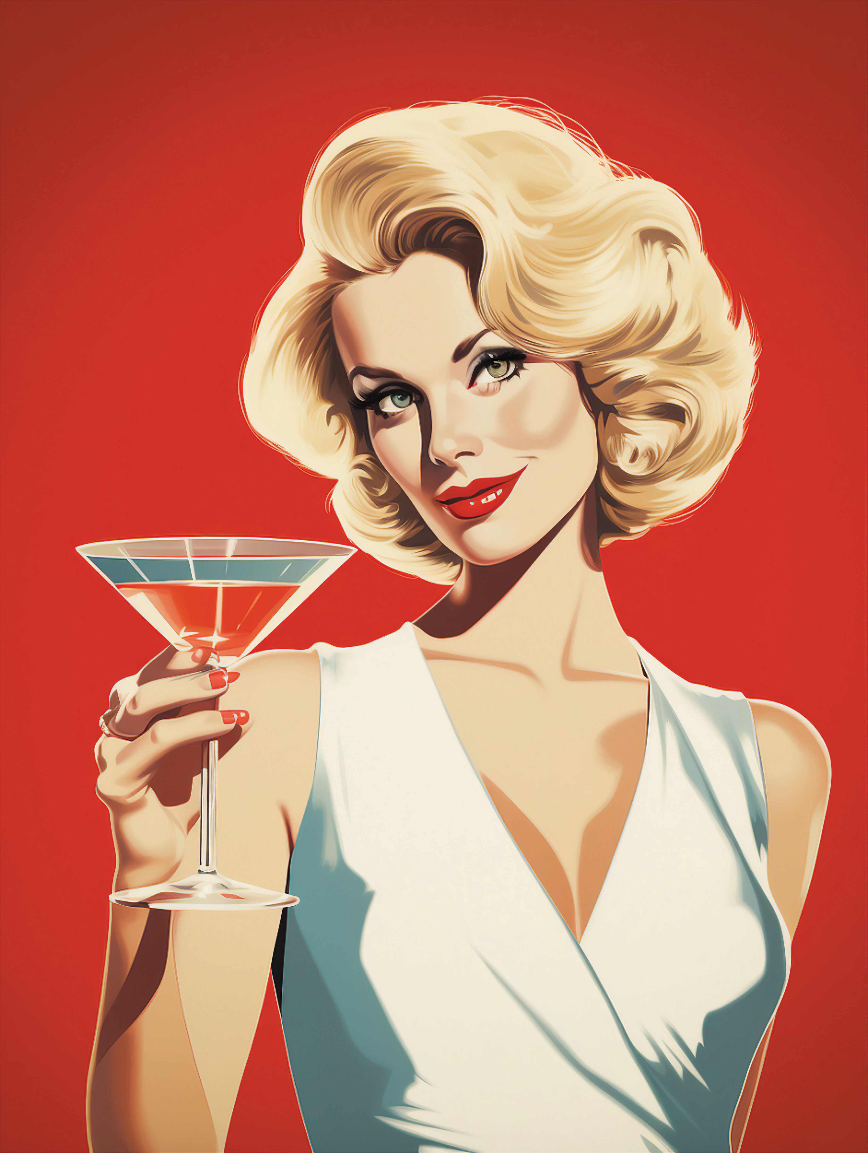 Retro Glamour Cocktail