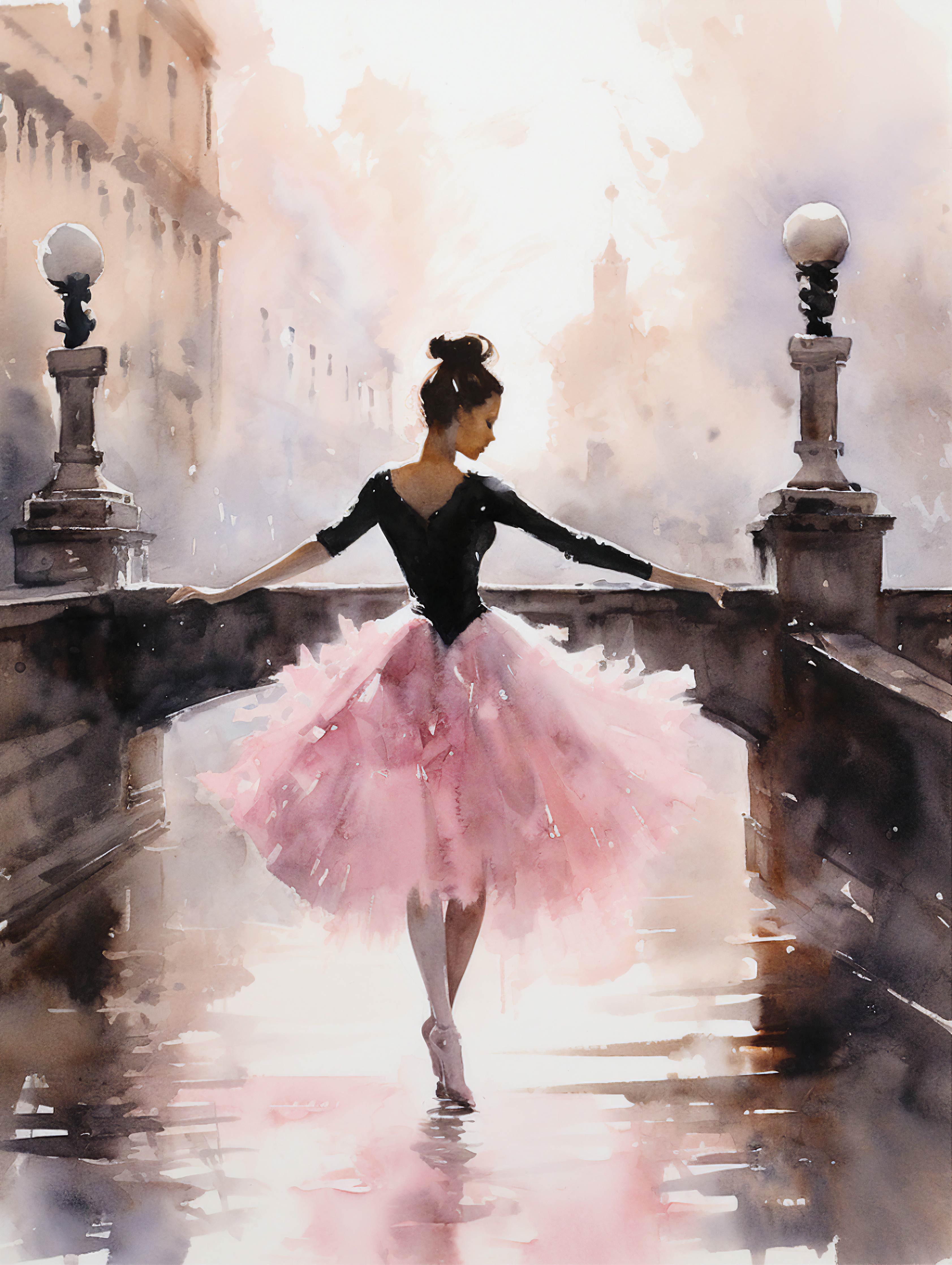 Städtische Ballerina