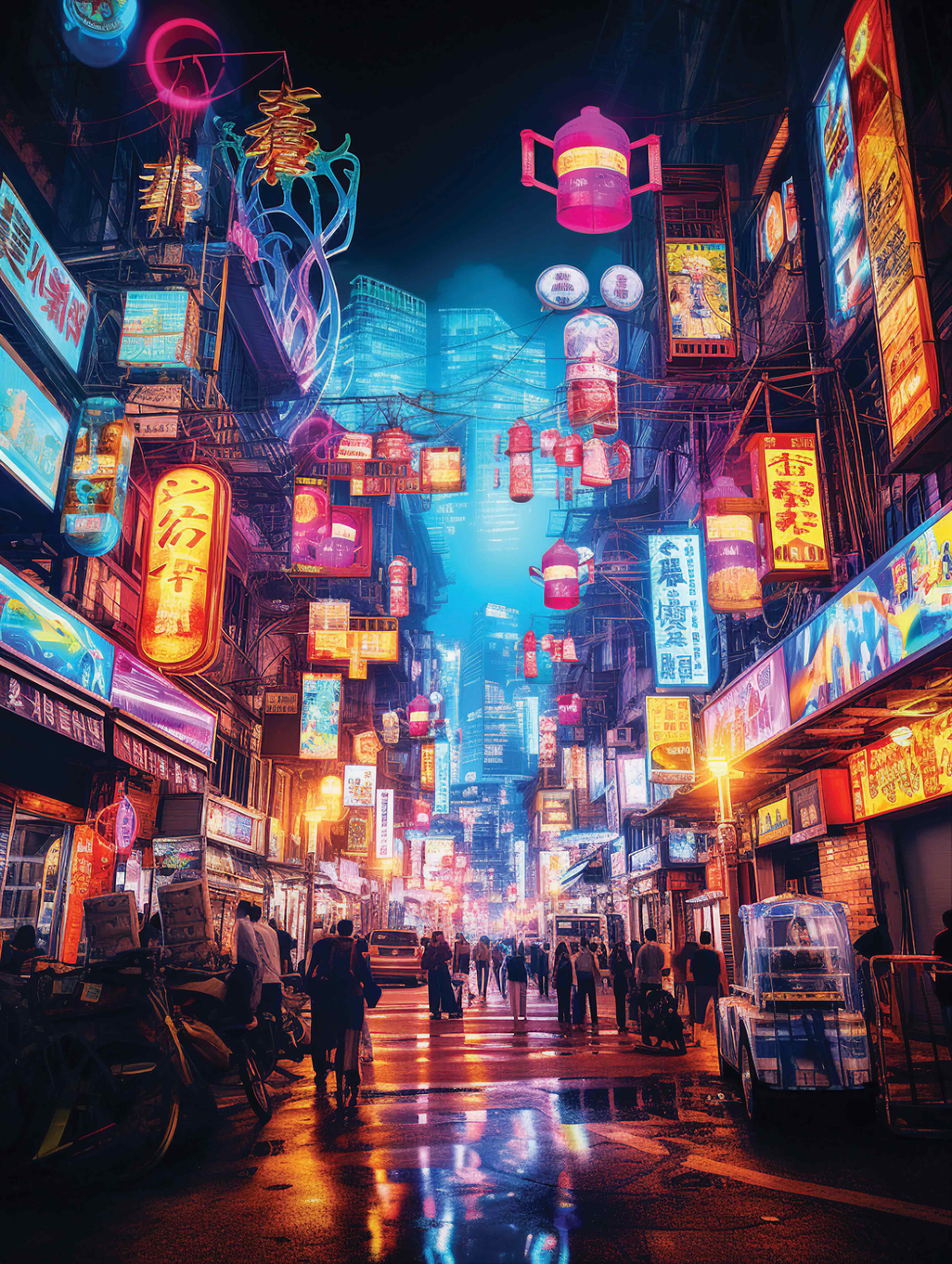 Neo-Tokyo Nightscape