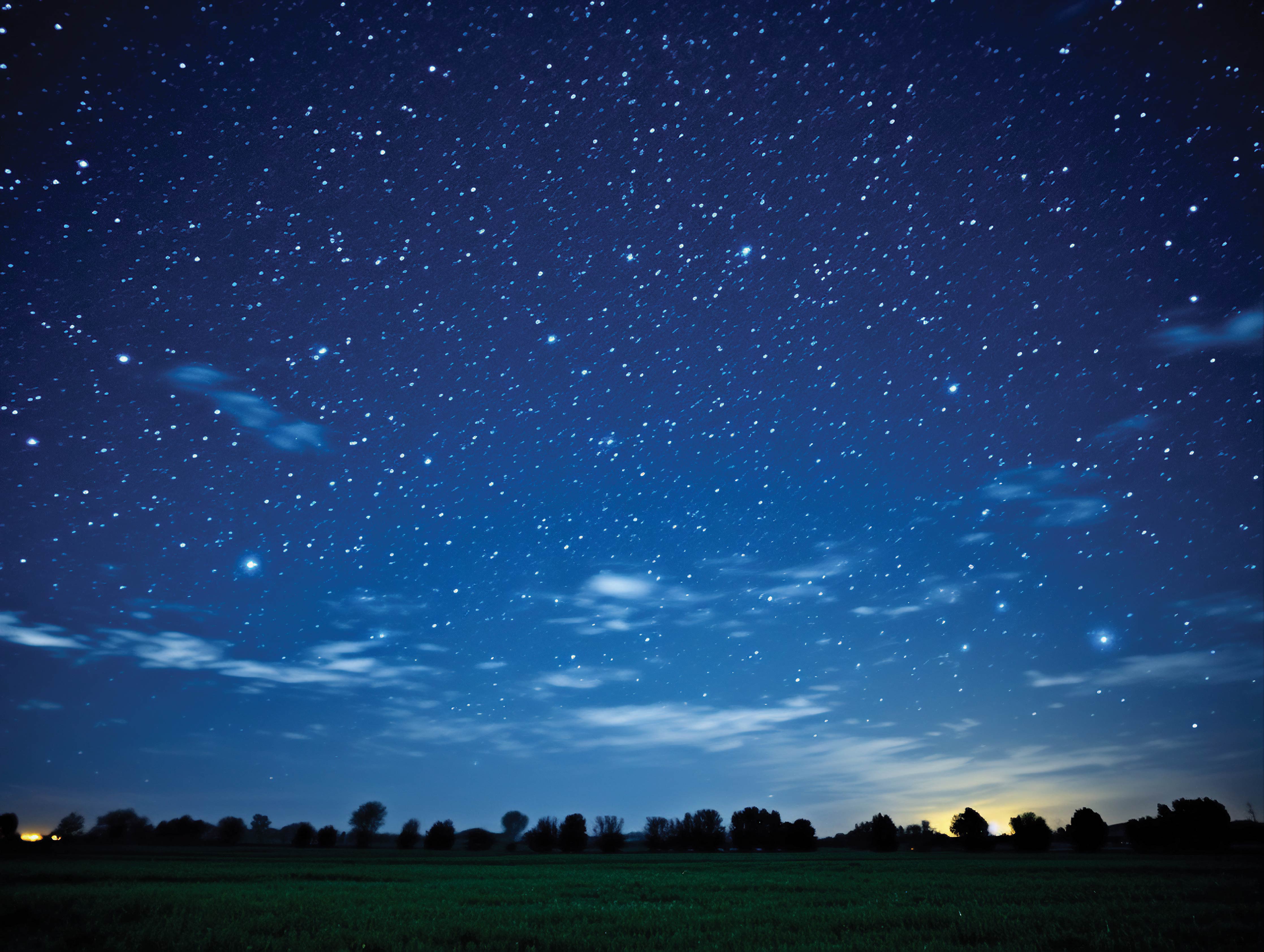 Sternennacht Wiesenblick