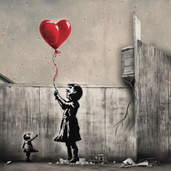 Banksy - Der eigensinnige Meister der Street Art - byMel