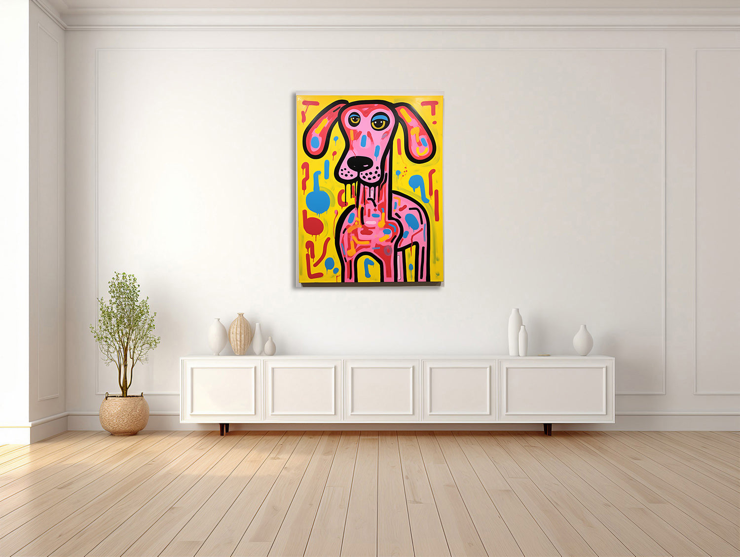 Der verspielte Hund