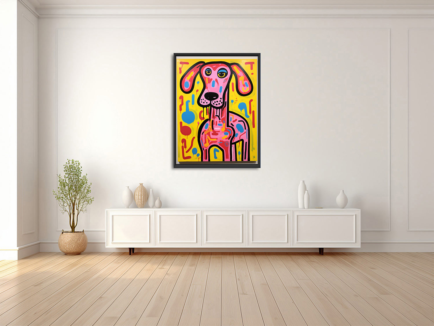 Der verspielte Hund