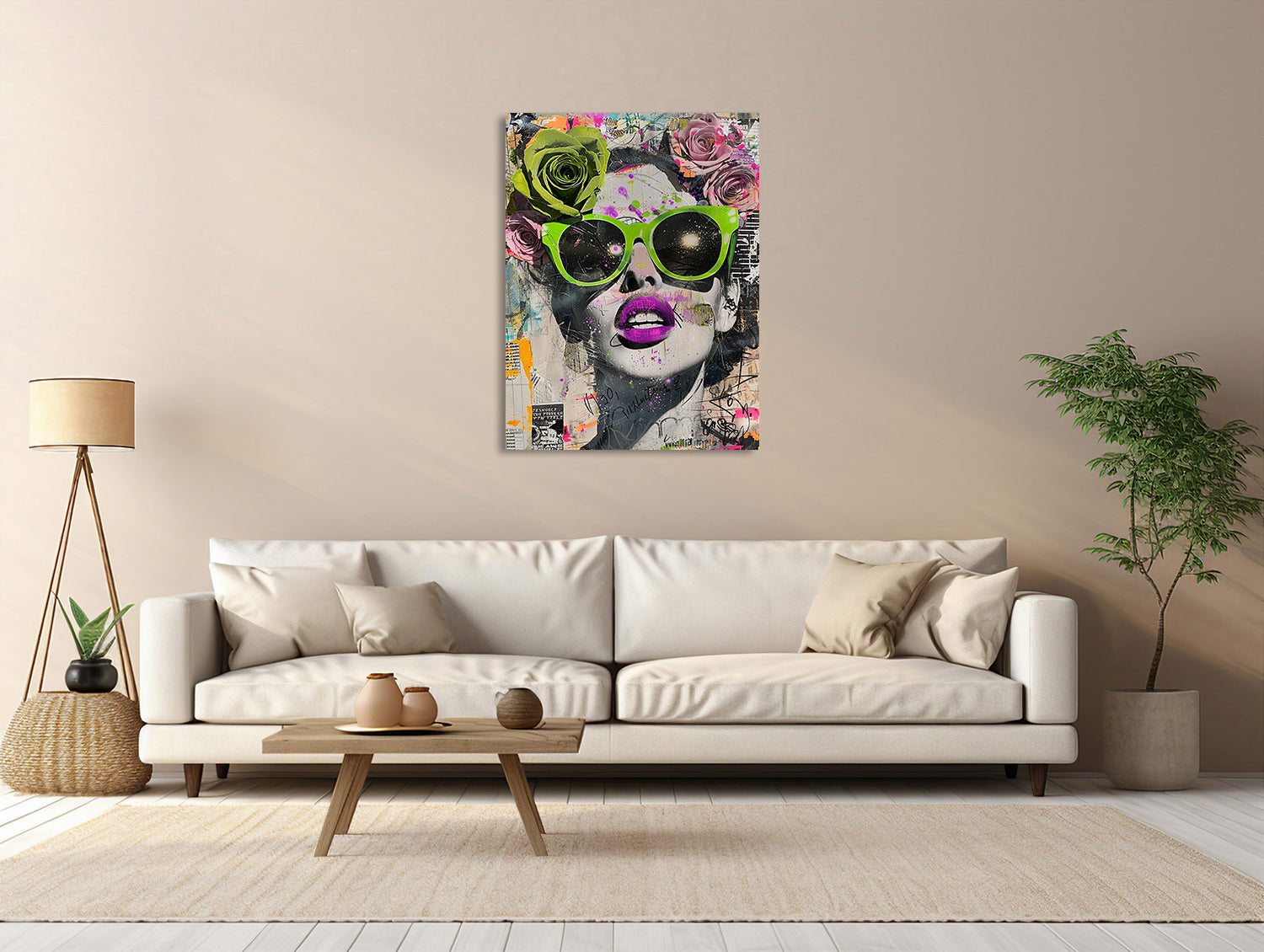 Blick durch die Pop-Art