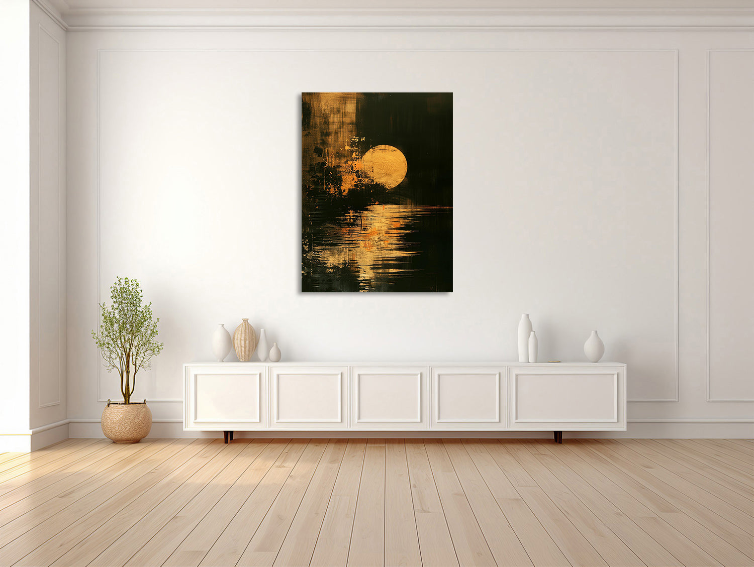 Goldene Ruhe am Meer