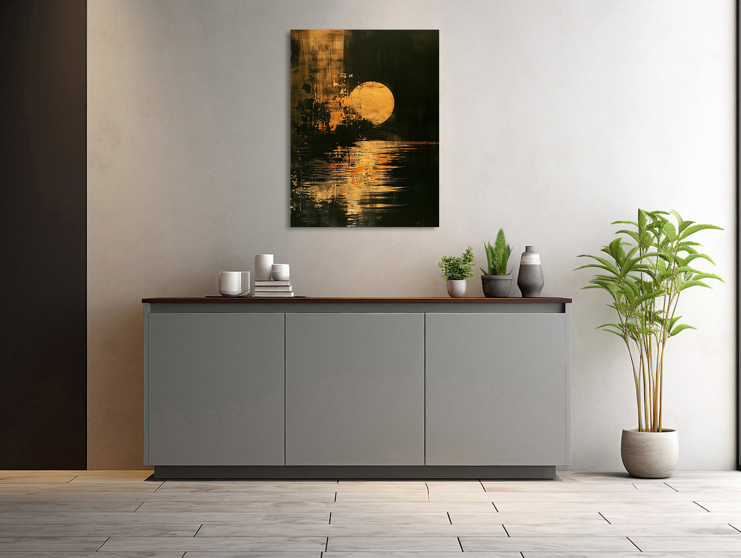 Goldene Ruhe am Meer