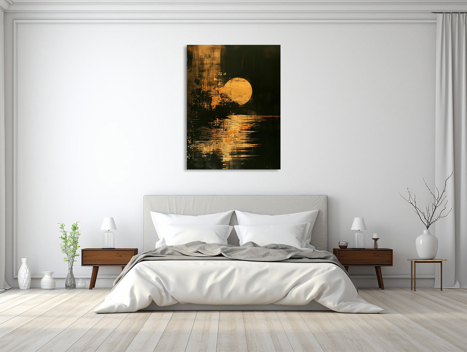 Goldene Ruhe am Meer