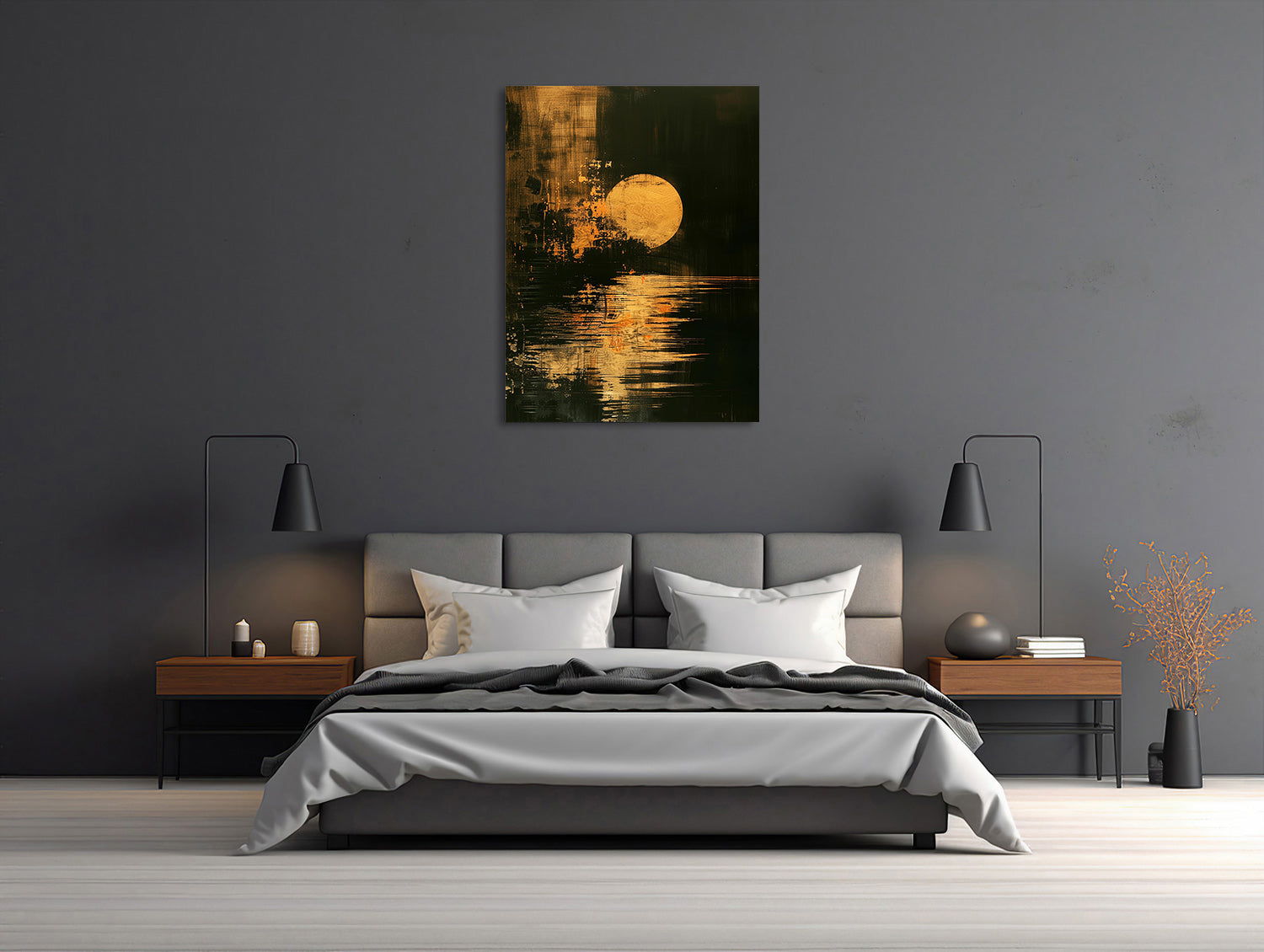 Goldene Ruhe am Meer