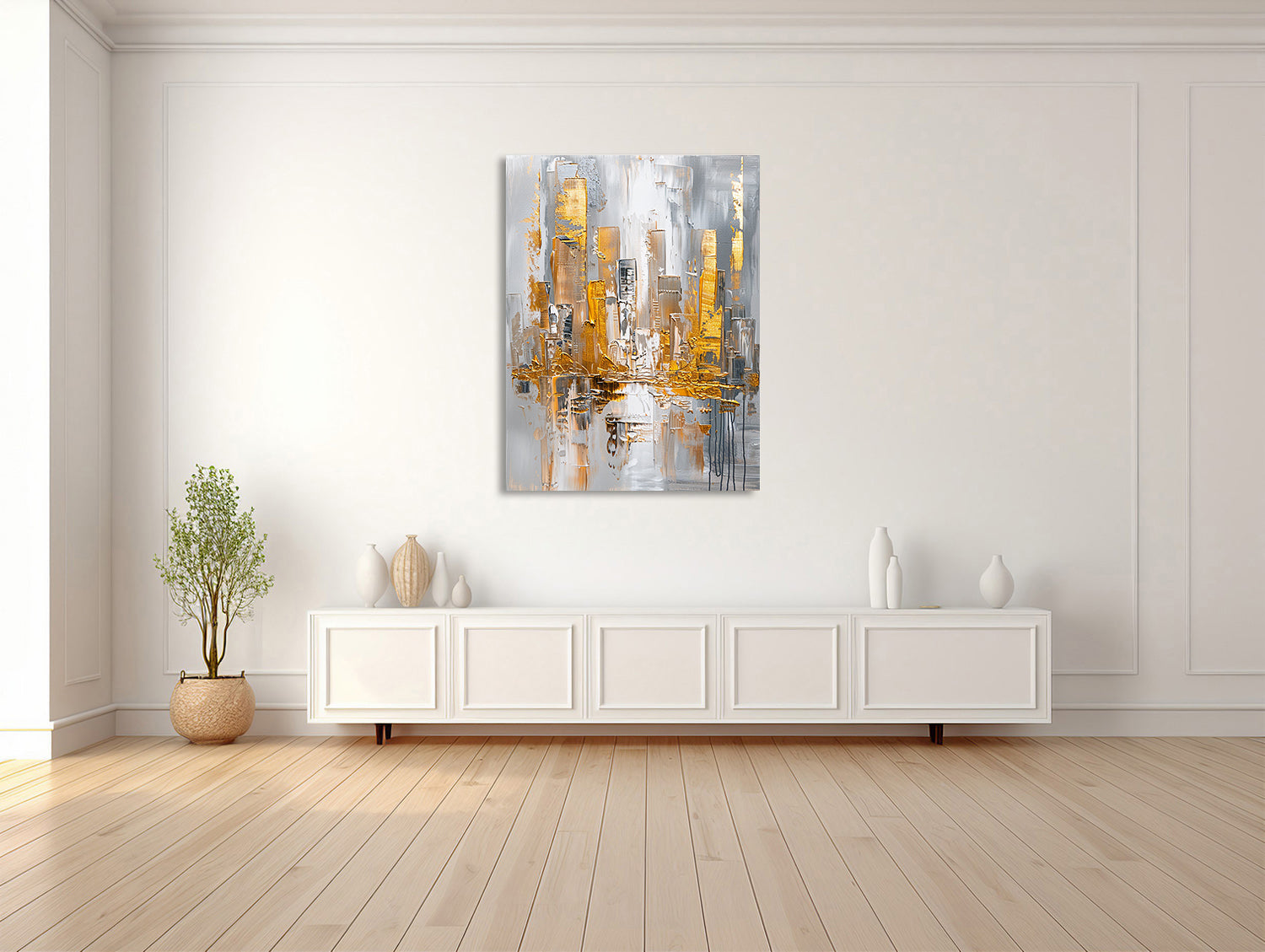 Metropolenglanz in Gold und Silber