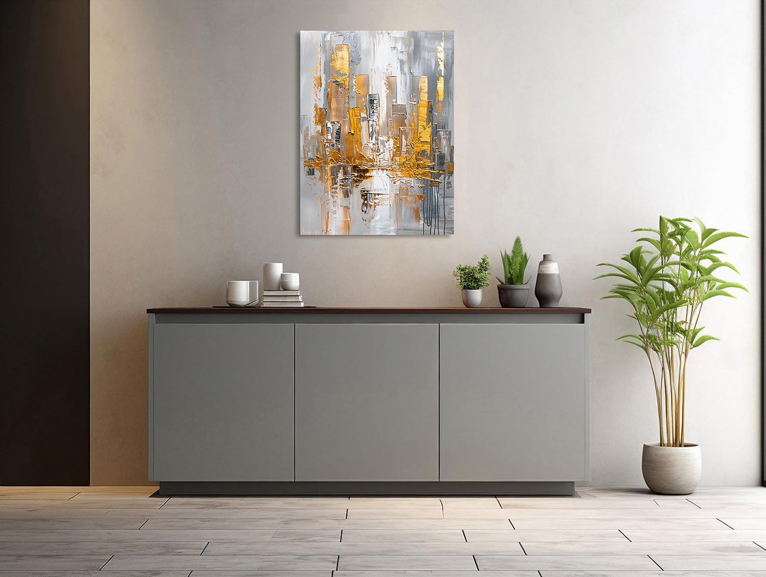 Metropolenglanz in Gold und Silber