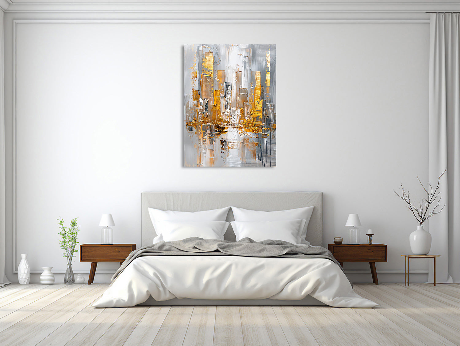 Metropolenglanz in Gold und Silber