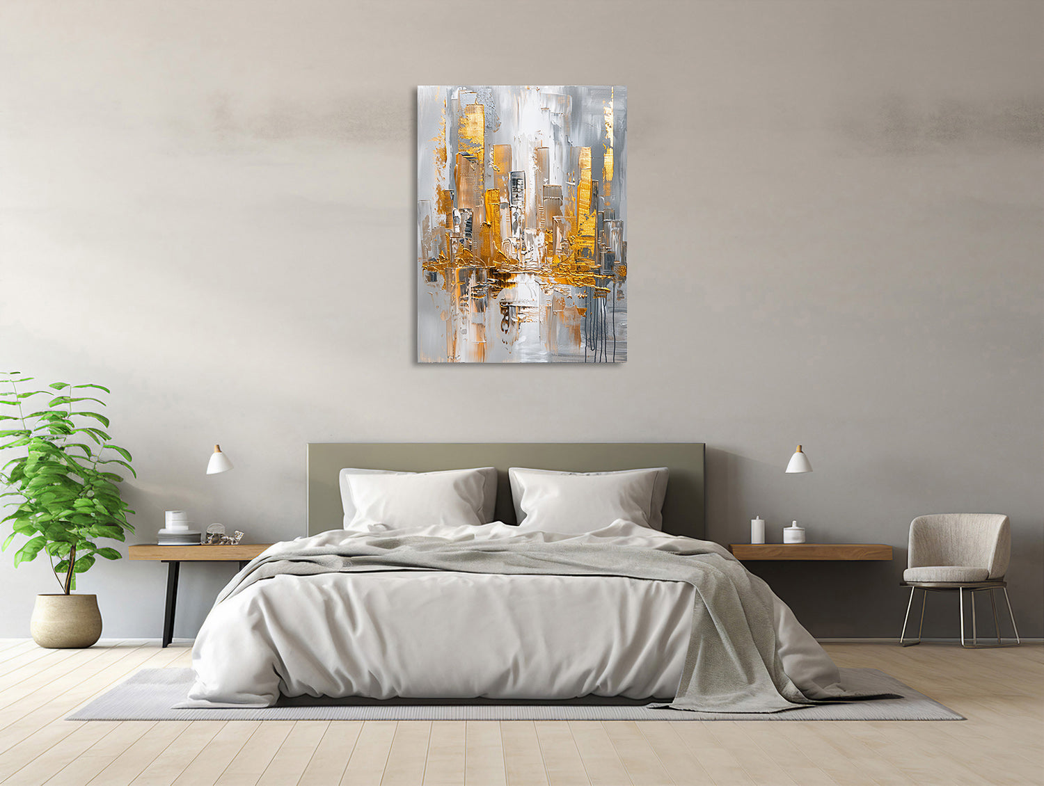Metropolenglanz in Gold und Silber