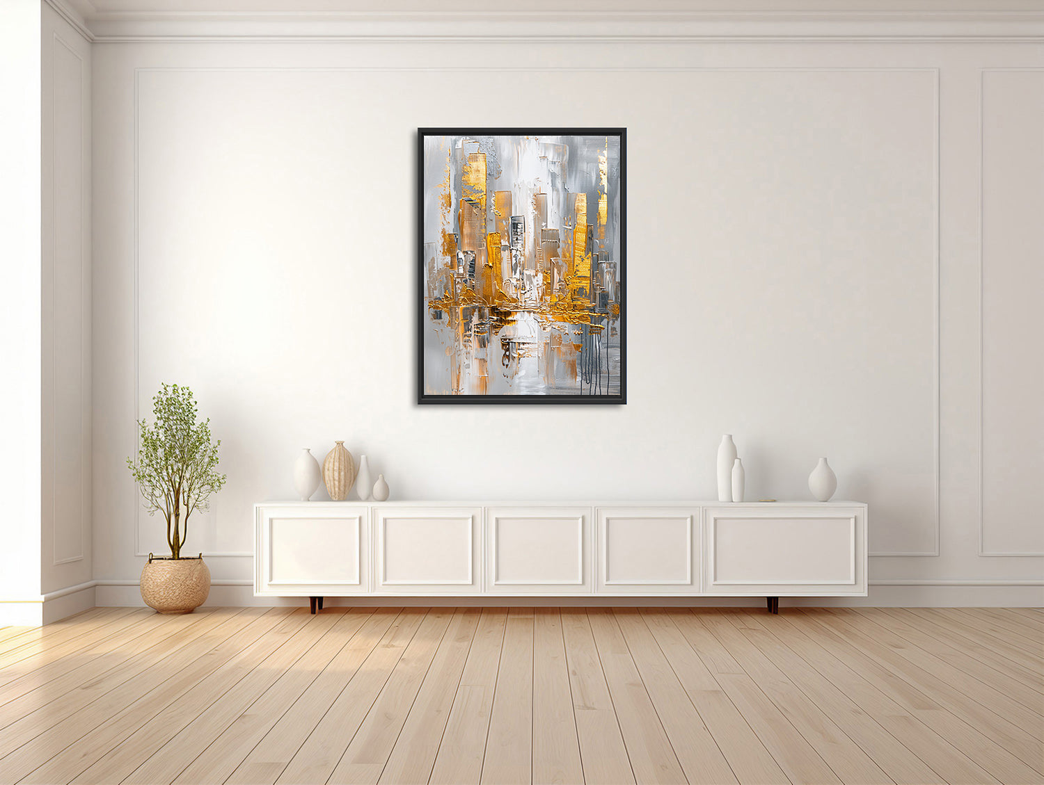 Metropolenglanz in Gold und Silber