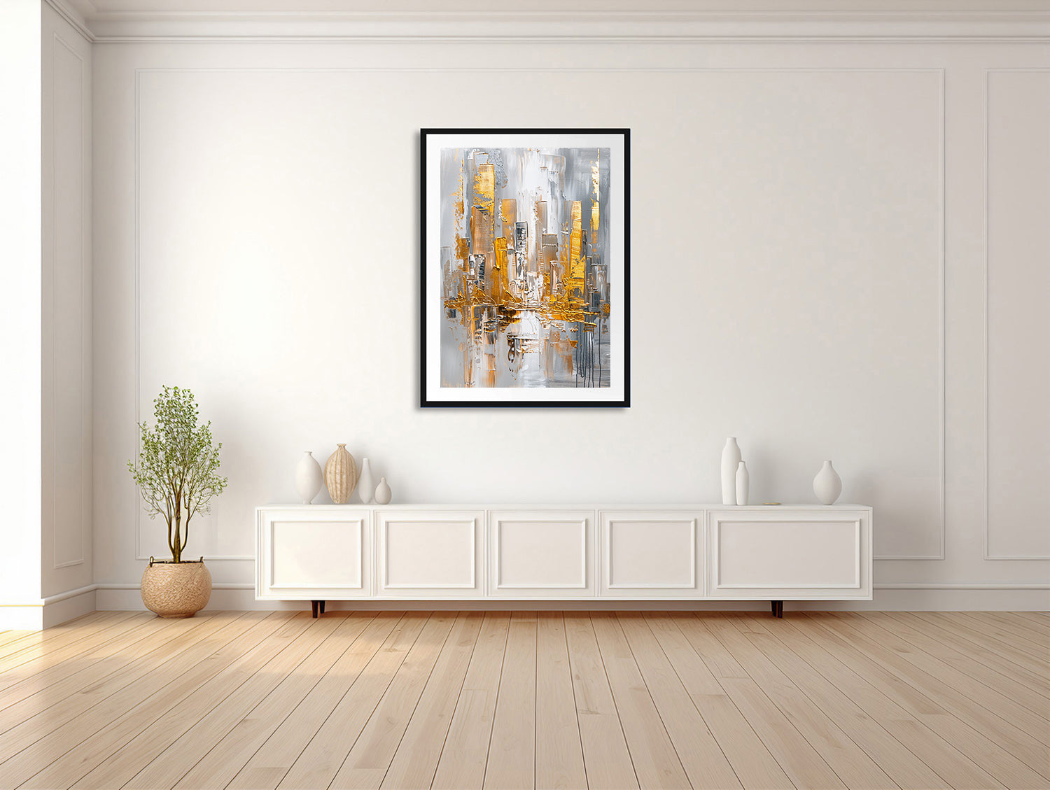 Metropolenglanz in Gold und Silber
