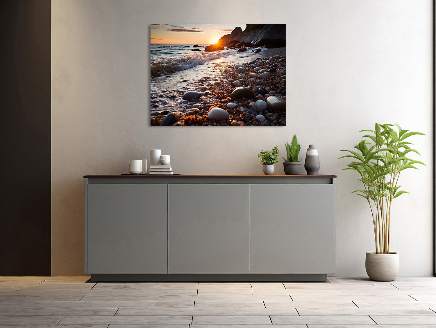 Strandjuwelen im Abendlicht