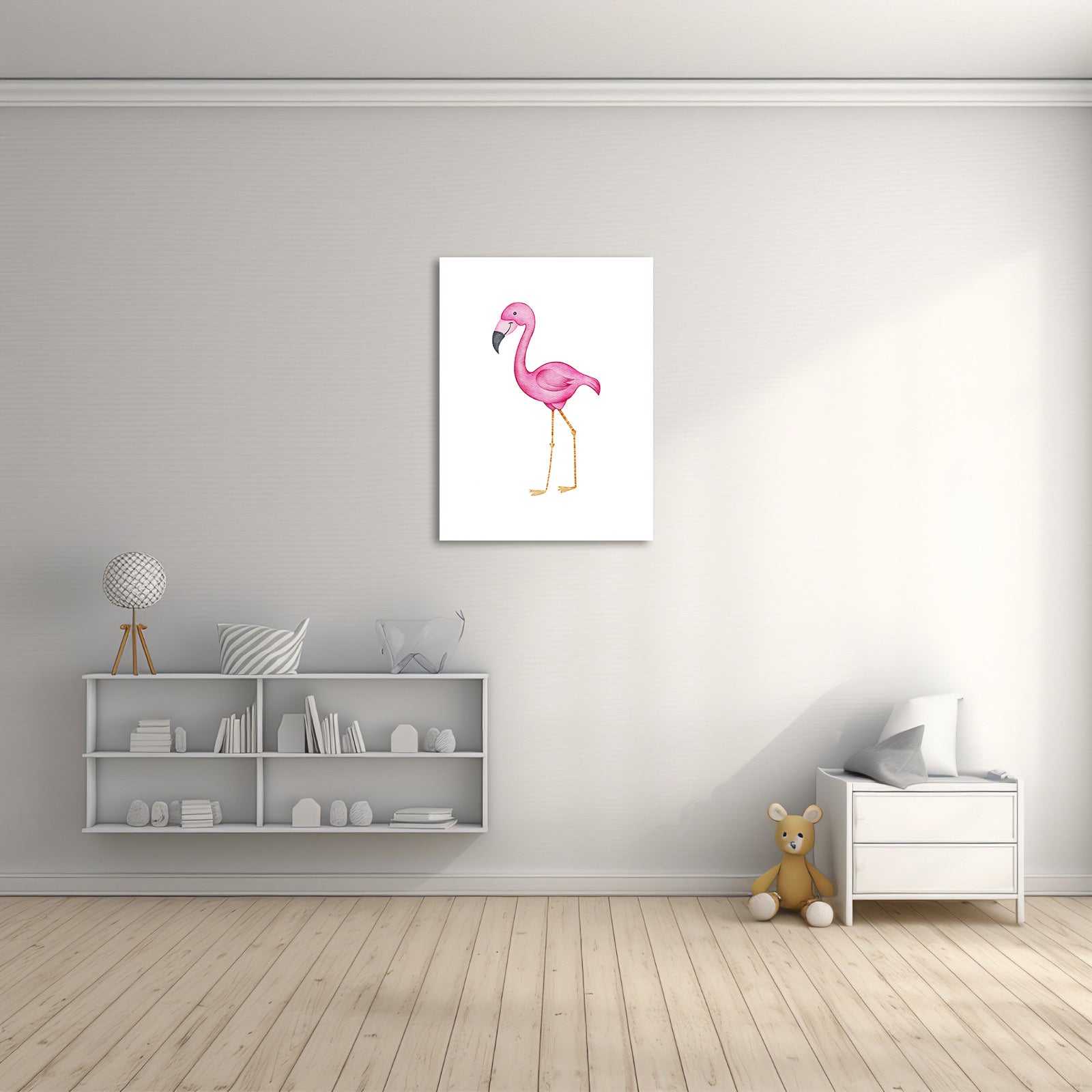 Eleganter Flamingo