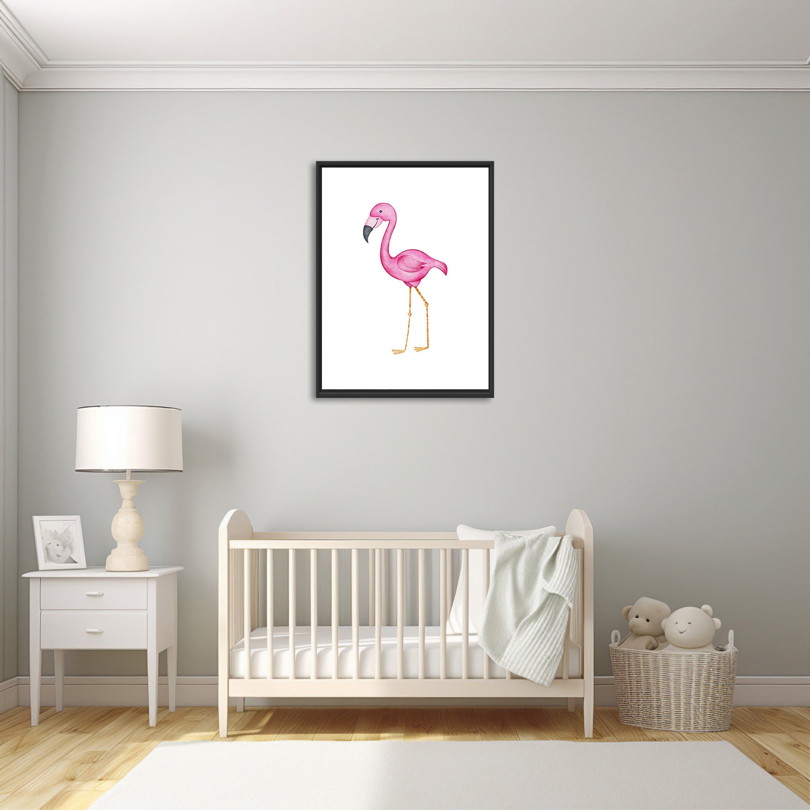 Eleganter Flamingo
