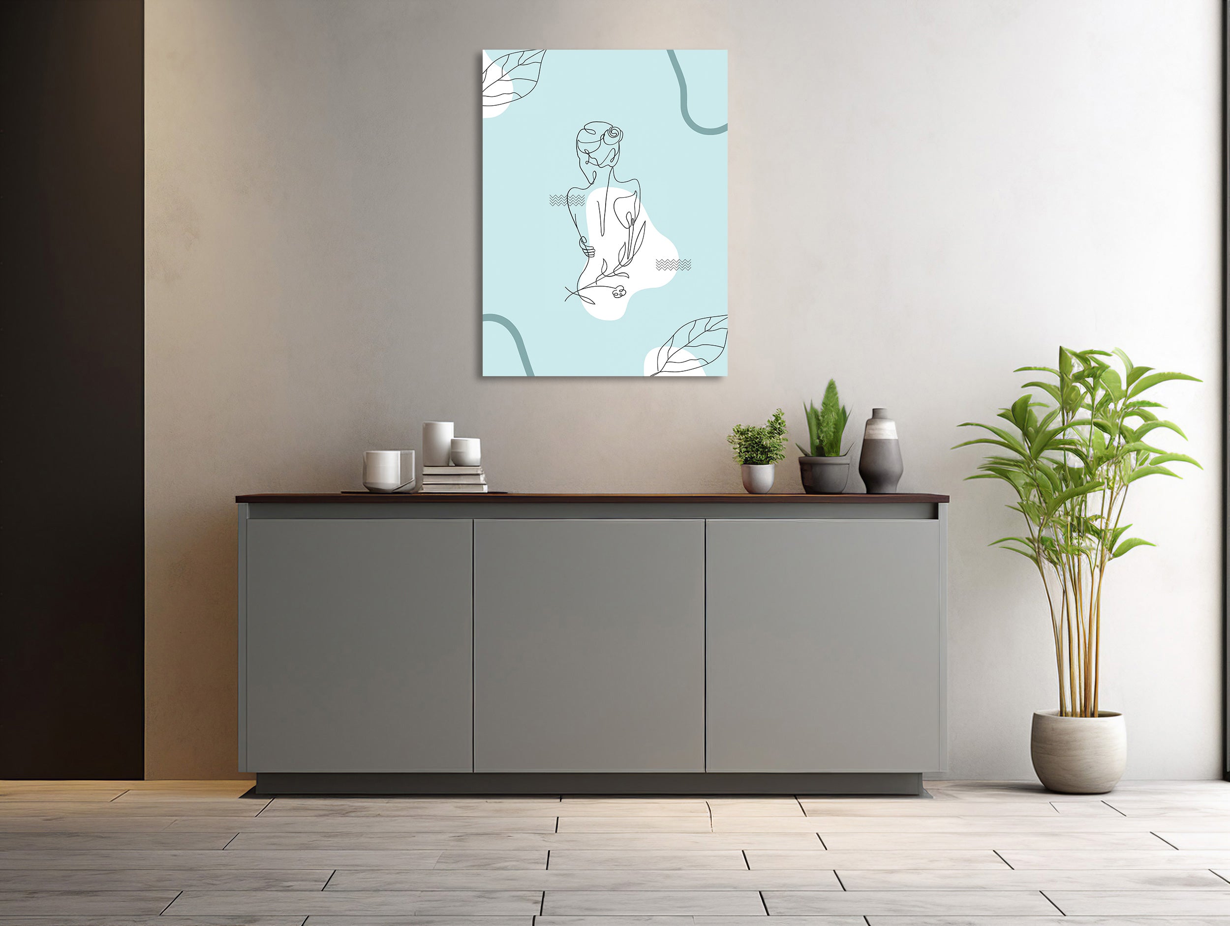 Eleganz in Linien: Serene Natur