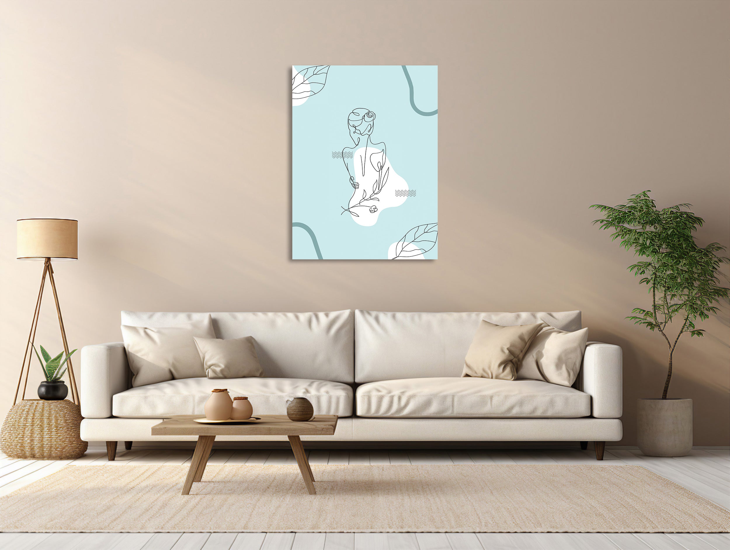 Eleganz in Linien: Serene Natur