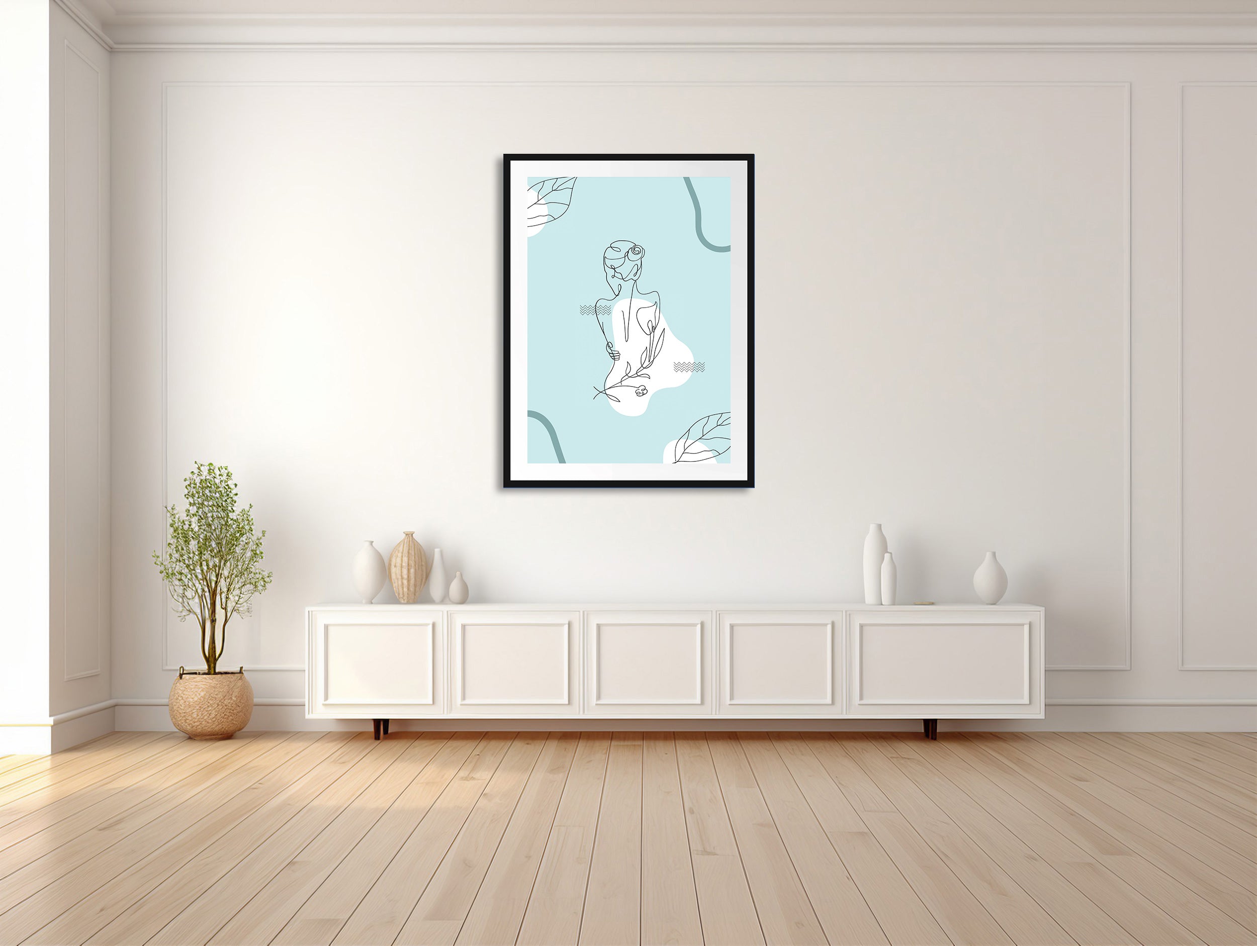 Eleganz in Linien: Serene Natur
