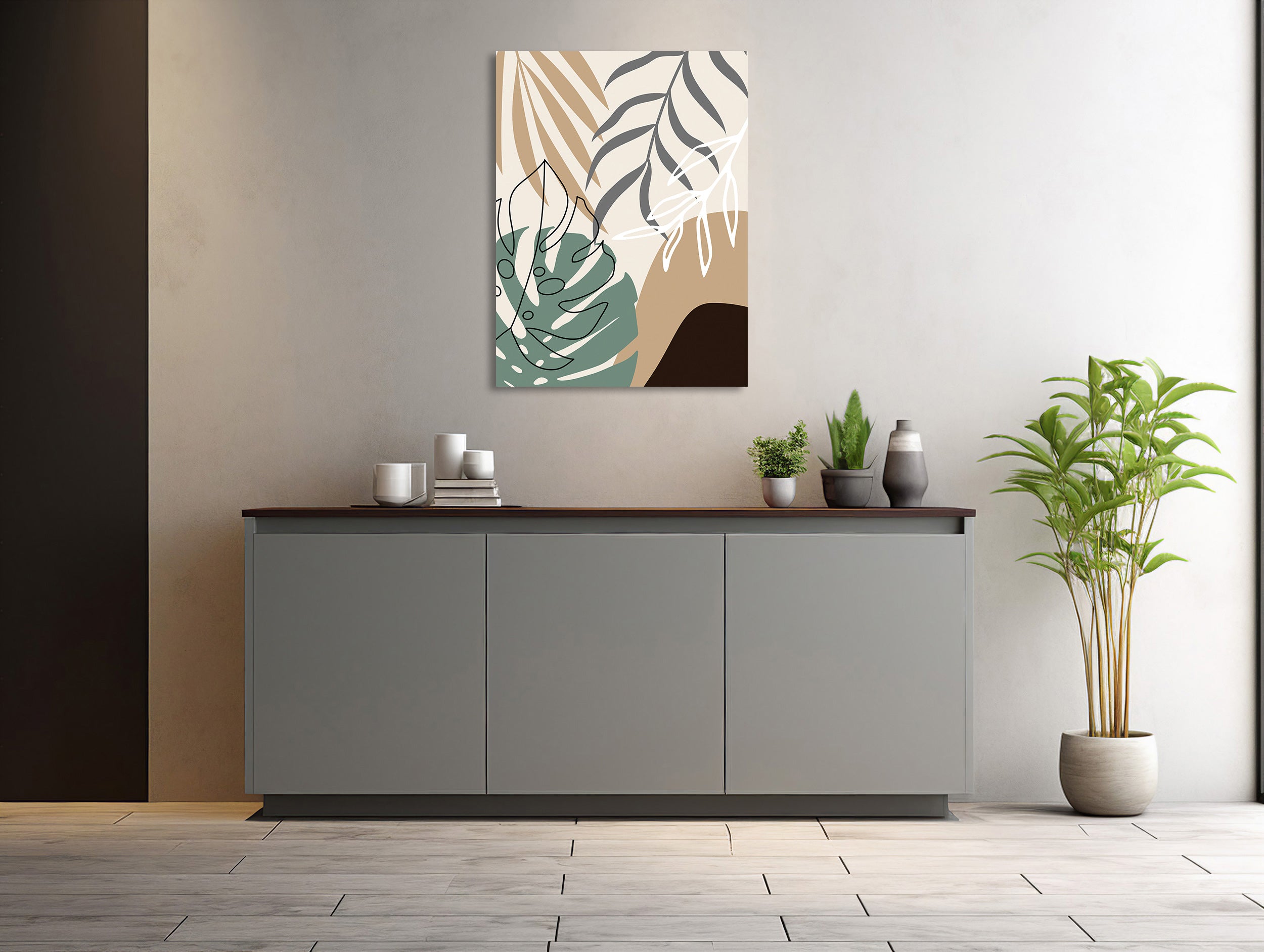 Minimalistische Botanik