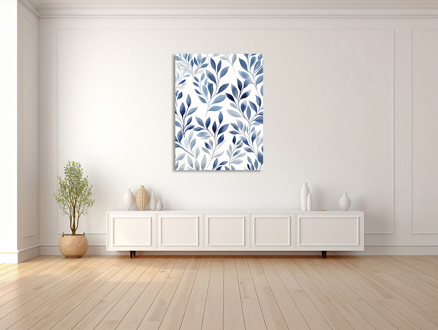 Blaue Flora