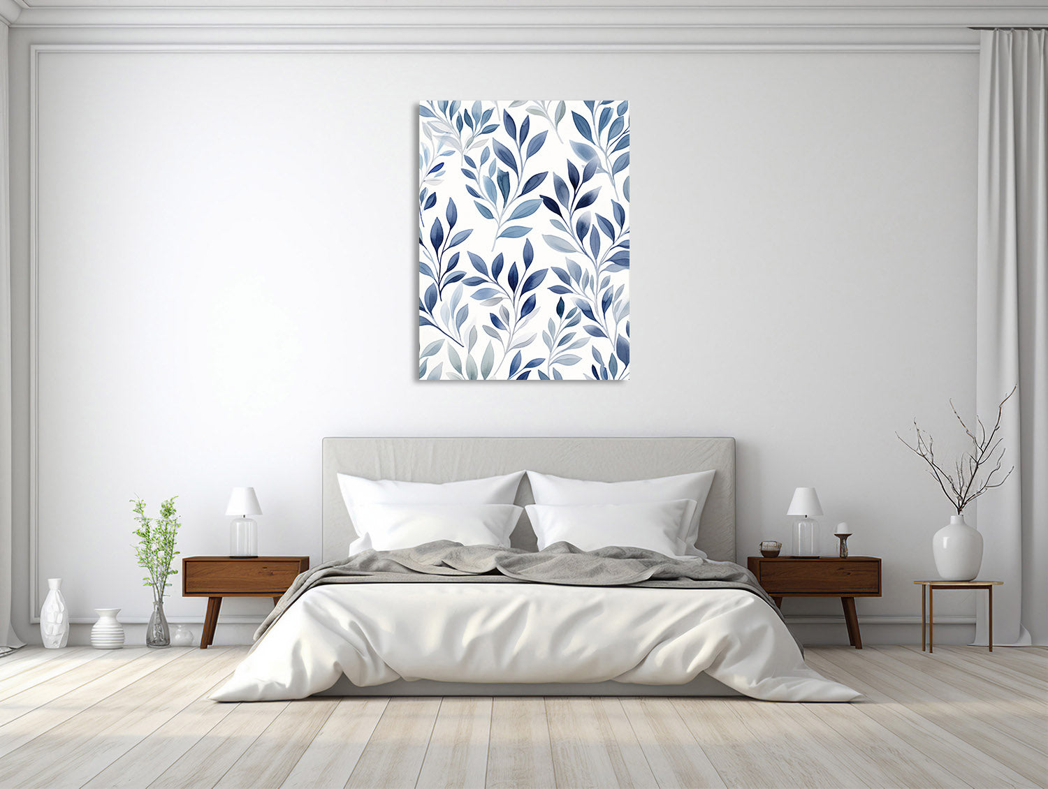 Blaue Flora