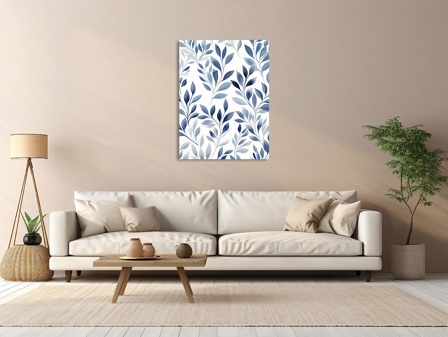 Blaue Flora